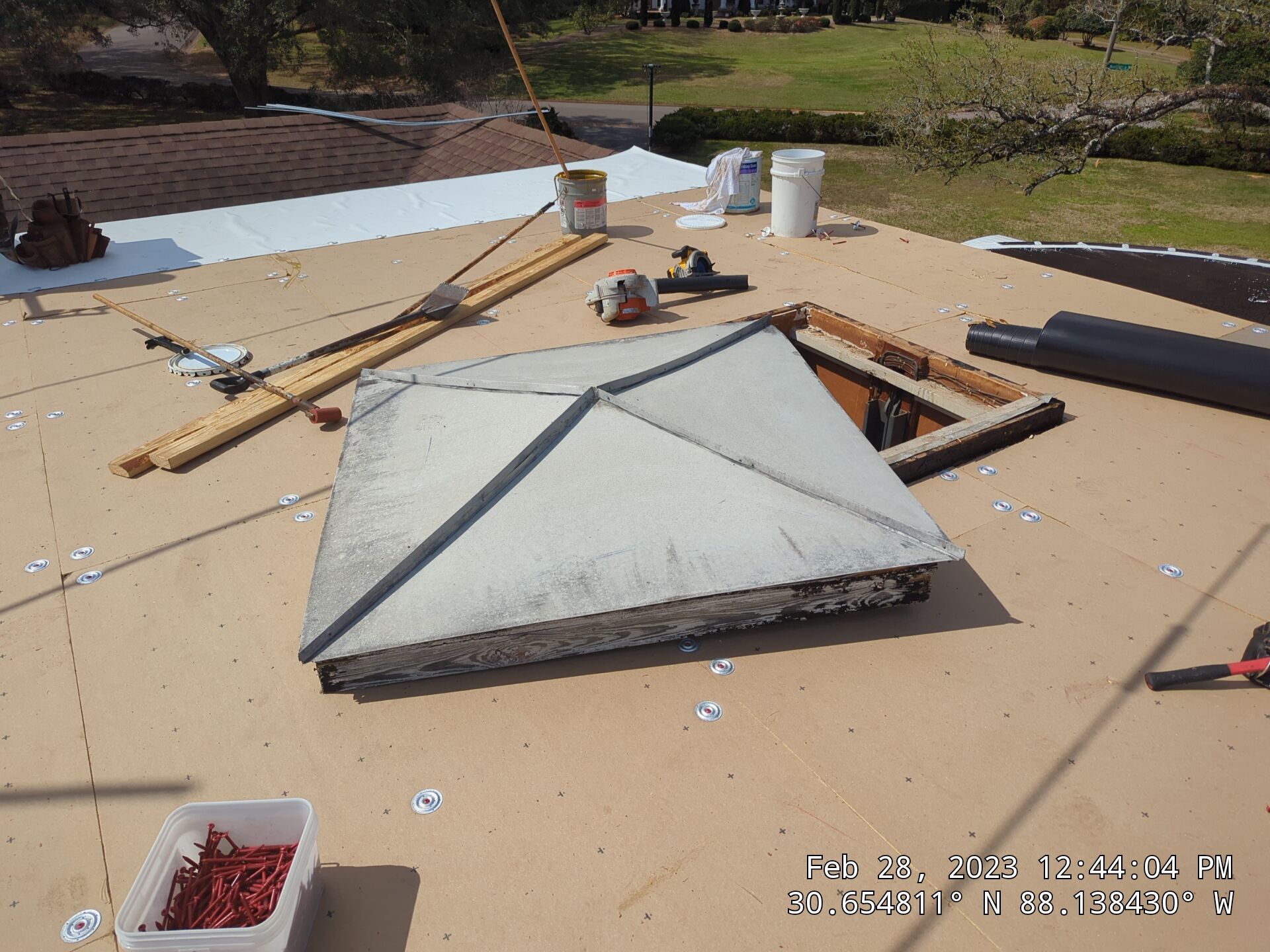 Residential Roofing Installation using Roof Replacement by American Roofing & Construction LLC