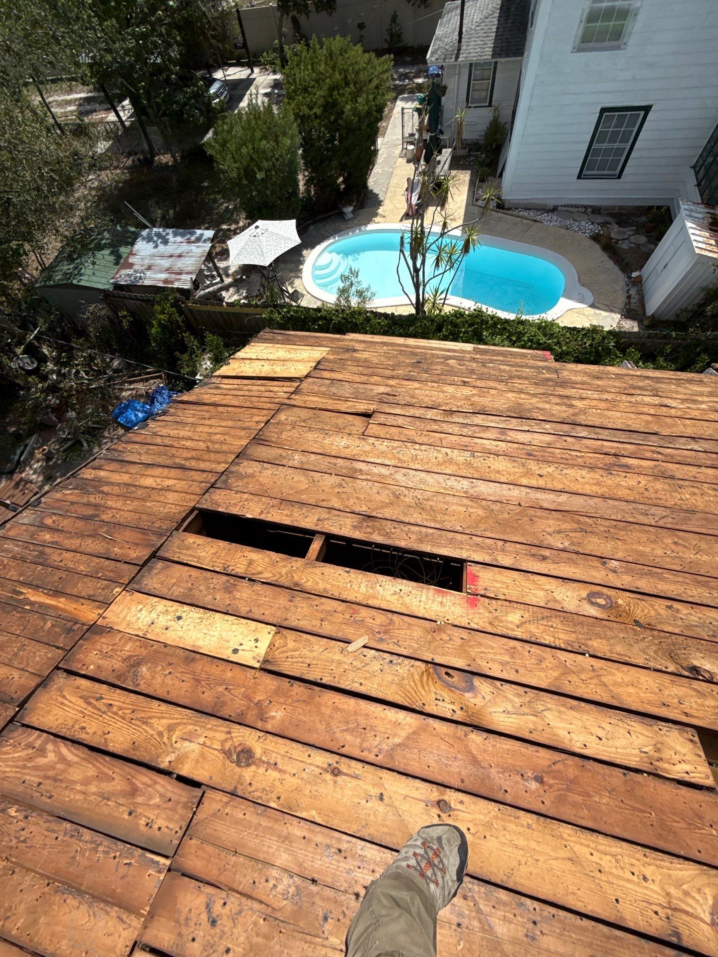 Project in St. Petersburg by Mitchell Roofing Company LLC