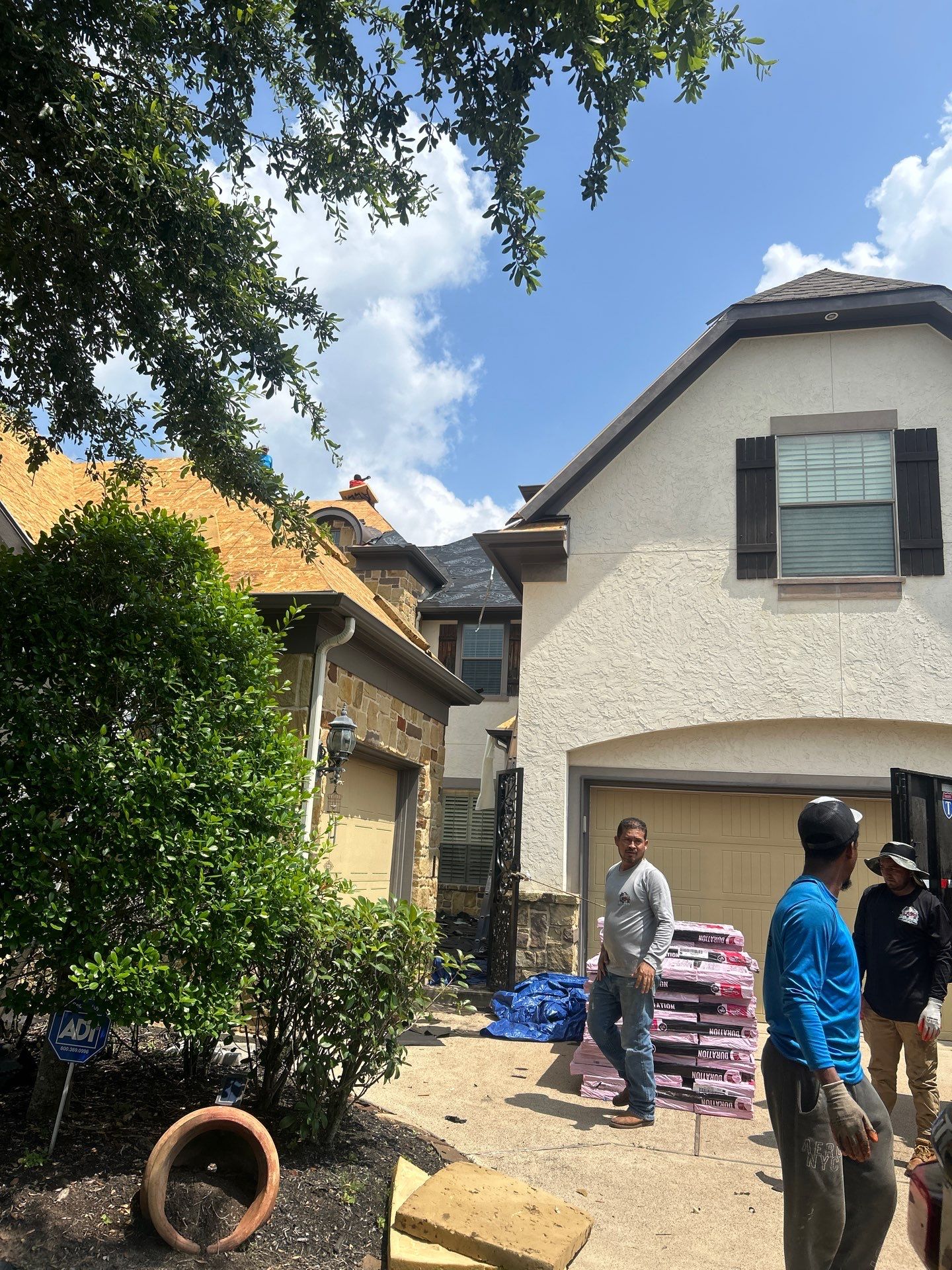 Residential Roofing Repair using Owen's Corning Duration (Lifetime) Shingles by Roof Repair Company