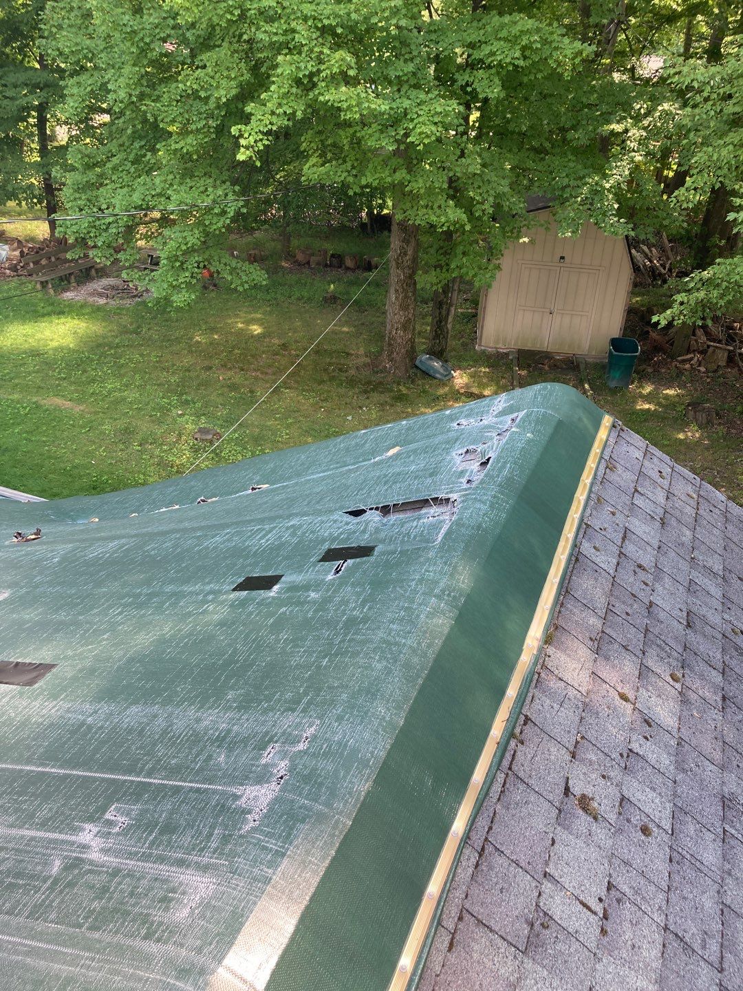 Residential Roofing Installation using Owens Corning Duration, Black Sable by Absolute Roofing and Construction
