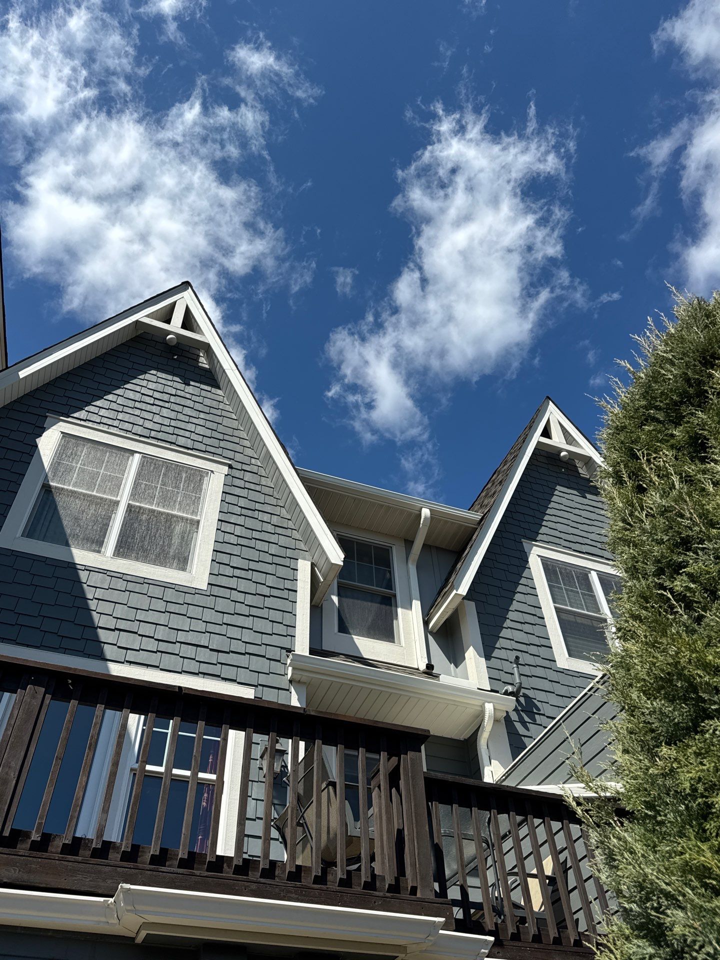 5" Gutter Installation on Townhouse Project by Next Level Seamless Gutters / Exteriors Inc.