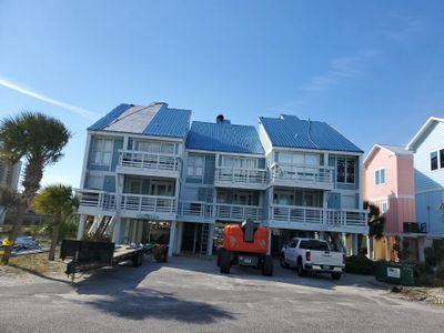 Commercial Roofing Installation using Metal roofing