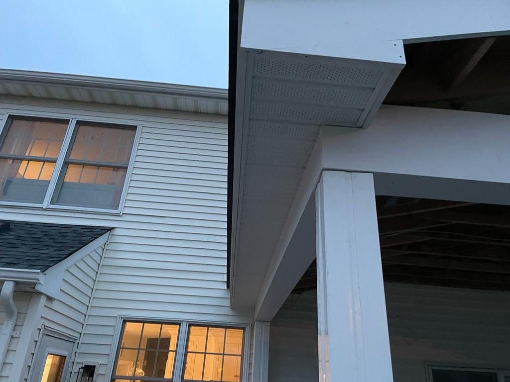 New deck With Porch  by deck guardian