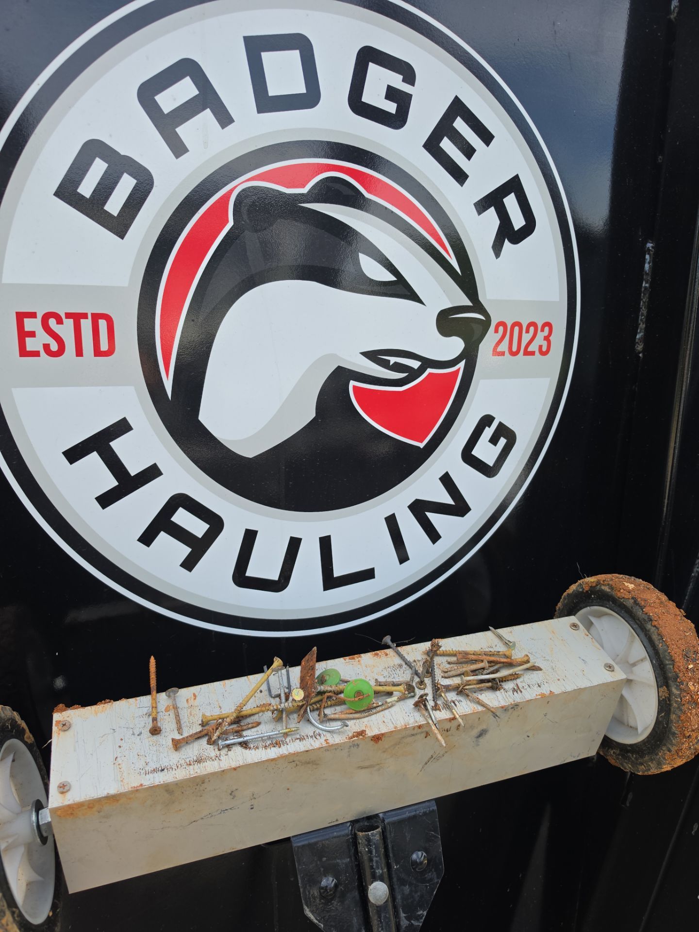 Job site clean up in Rock Hill by Badger Hauling