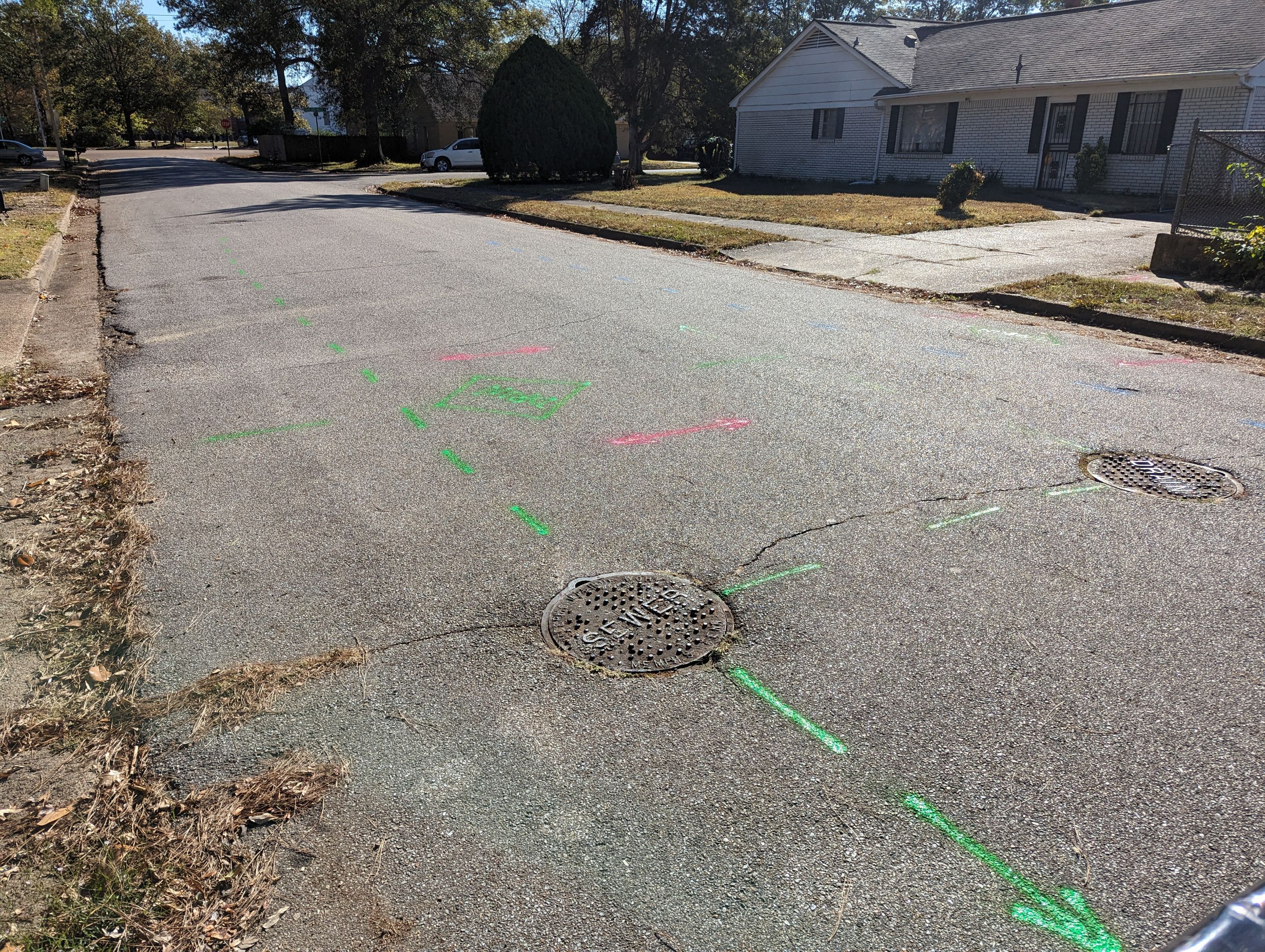 Utility Locating and Verification for Survey Crew by Alsip Locating Service, LLC