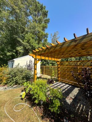 Pergola using Wood Sealant