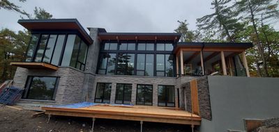 New Home Construction using 16" Standing Seam Panels