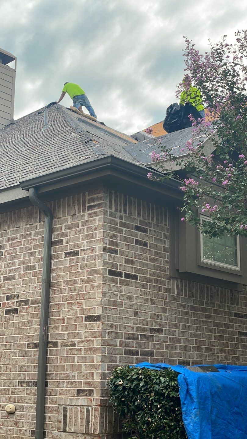 Door Repair using GAF Timberline HDZ by Lighthouse Contractors
