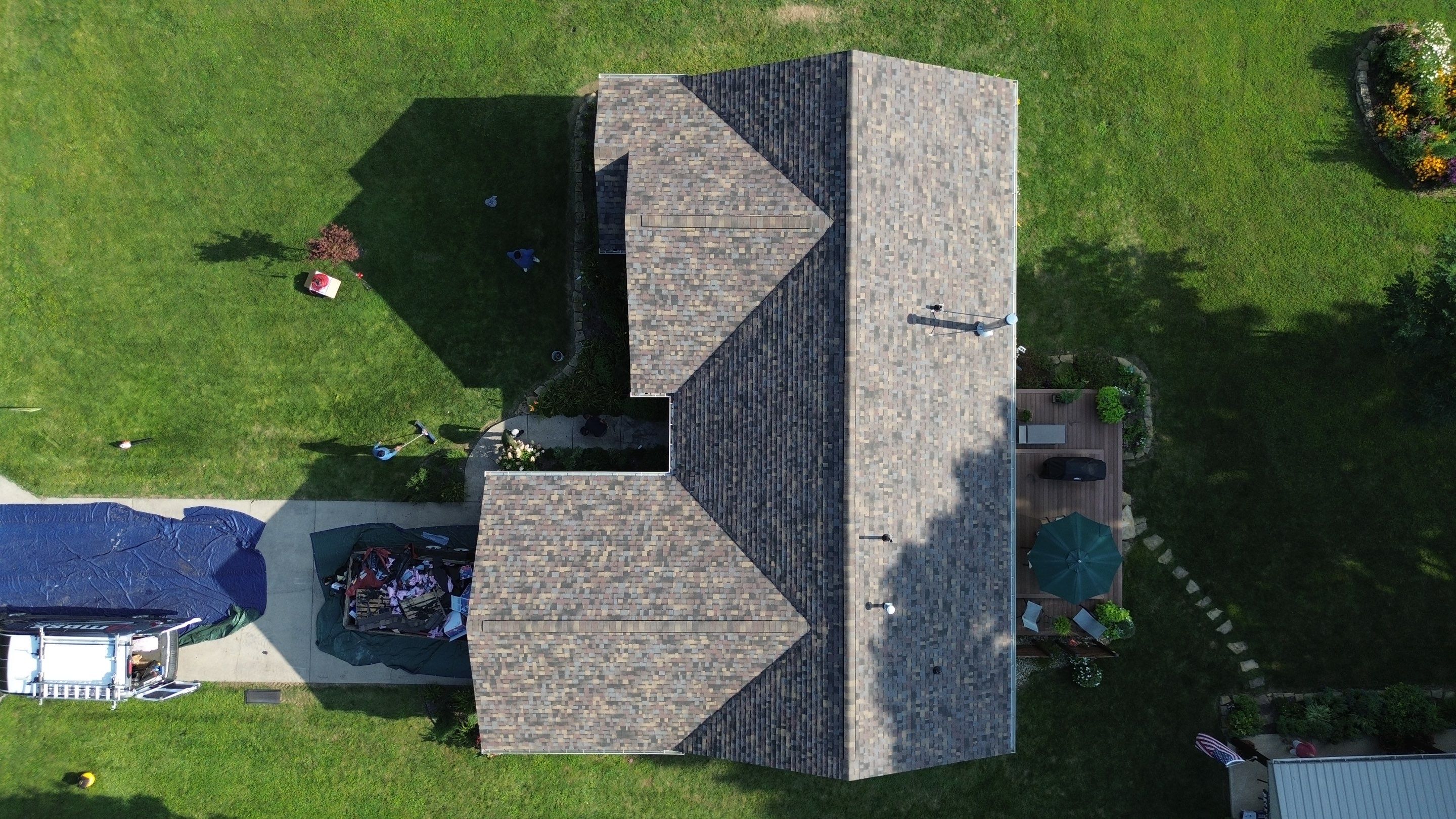 Project in Columbus by Moss Roofing