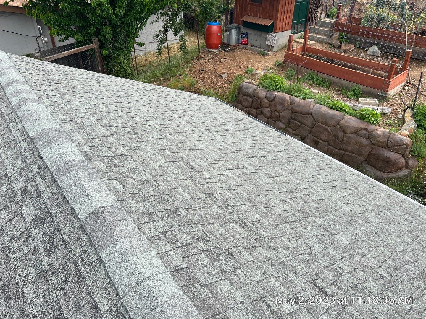 Metal roofing installation using ASC Standing Seam metal by Straight Edge Roofing Inc