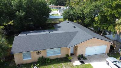 Drone pictures in Kissimmee FL by Gold Key Roofing