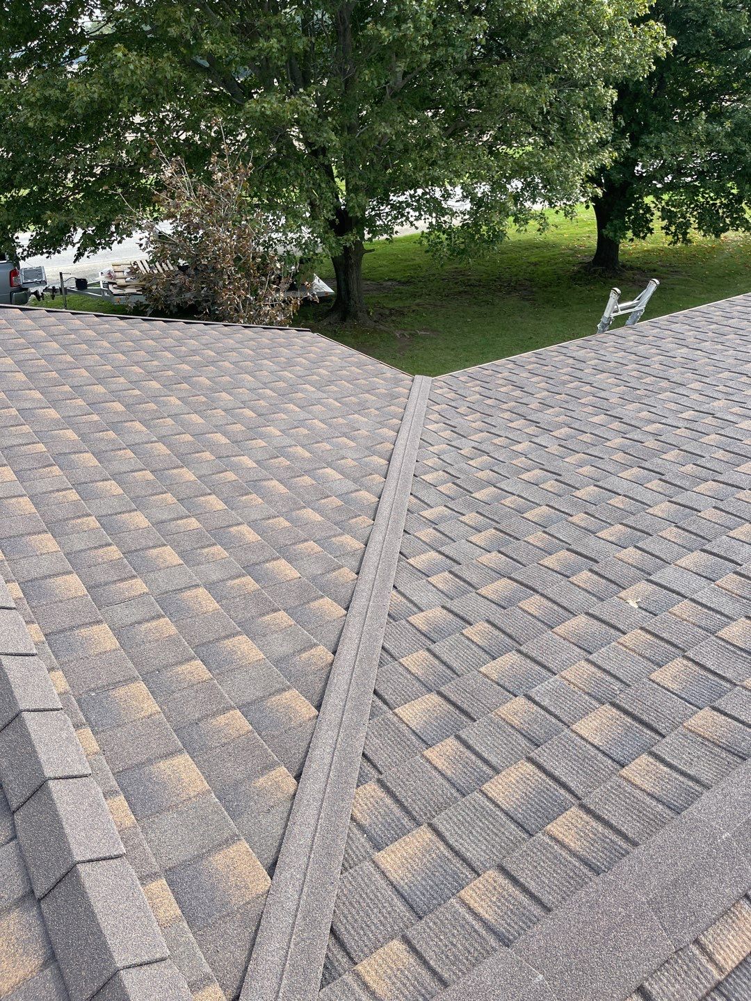 Stone Coated Metal Shingle Roof Replacement in Columbia City, Indiana by 4Ever Metal Roofing