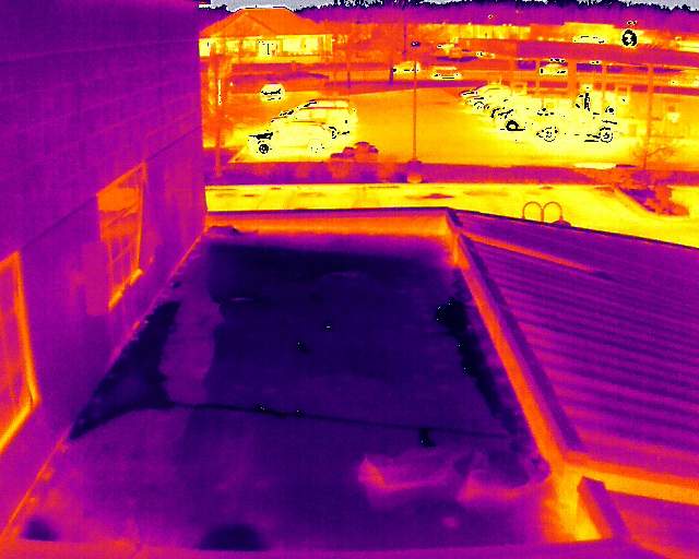 Commercial Roofing Inspection using Thermal Imaging Drone  by Stendahl Services