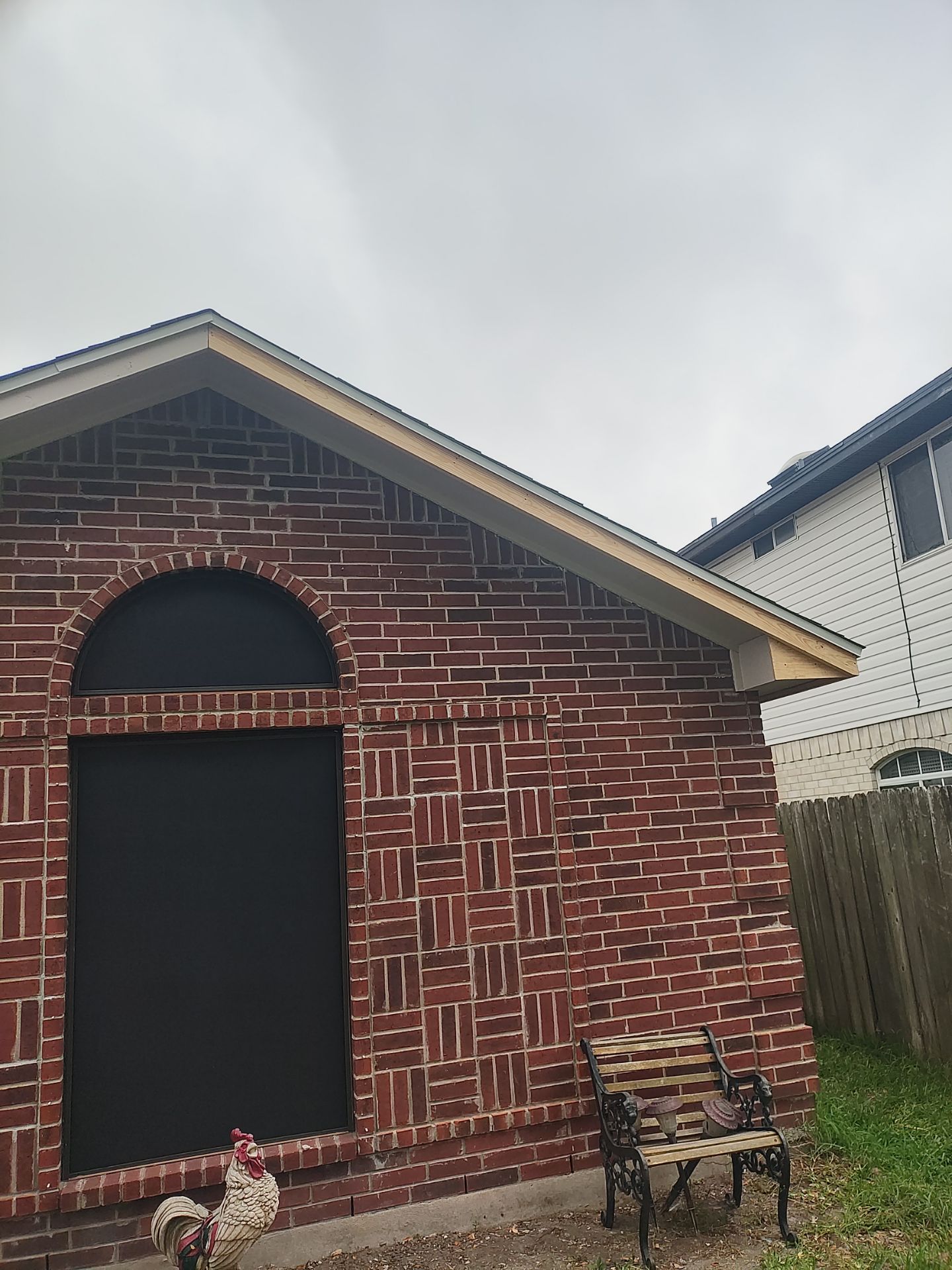 Nothing looks nicer than a little black roof by Bayfront Roofing and Construction