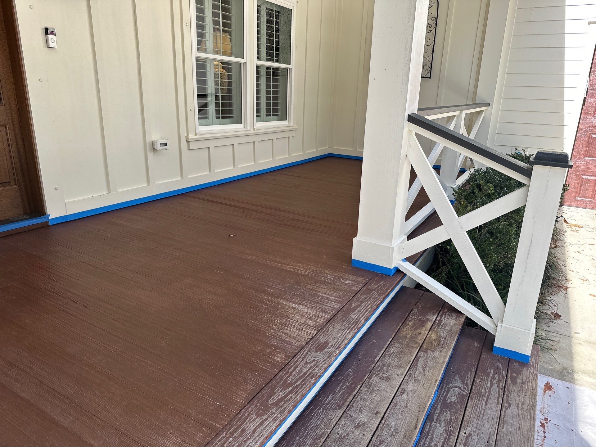Coated deck using AcryFin by DuraSeal