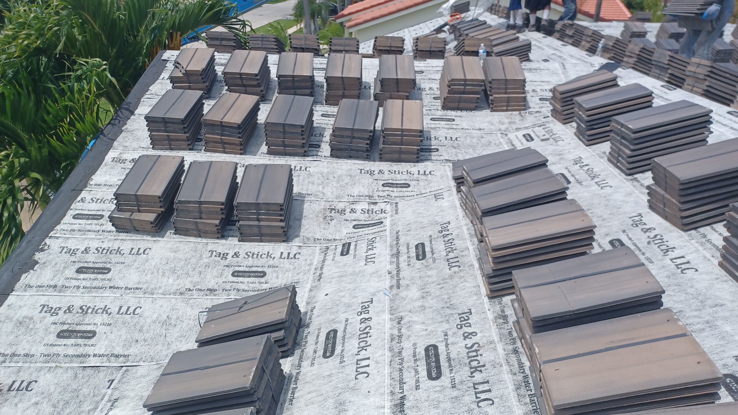 Residential Roofing Installation using Eagle Roofing Tile by BLUES BROTHERS ROOFING