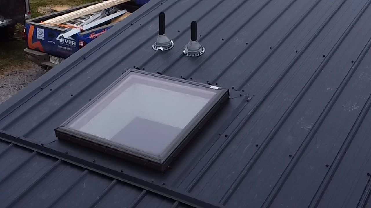 Exposed Fastener Metal Roof Replacement – Columbia City, Indiana by 4Ever Metal Roofing