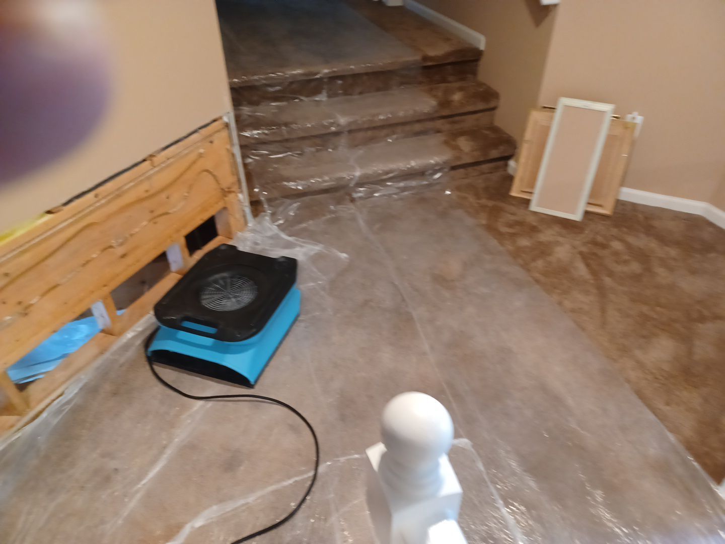 Project in Macomb by EzDry Water Mitigation & Property Restoration