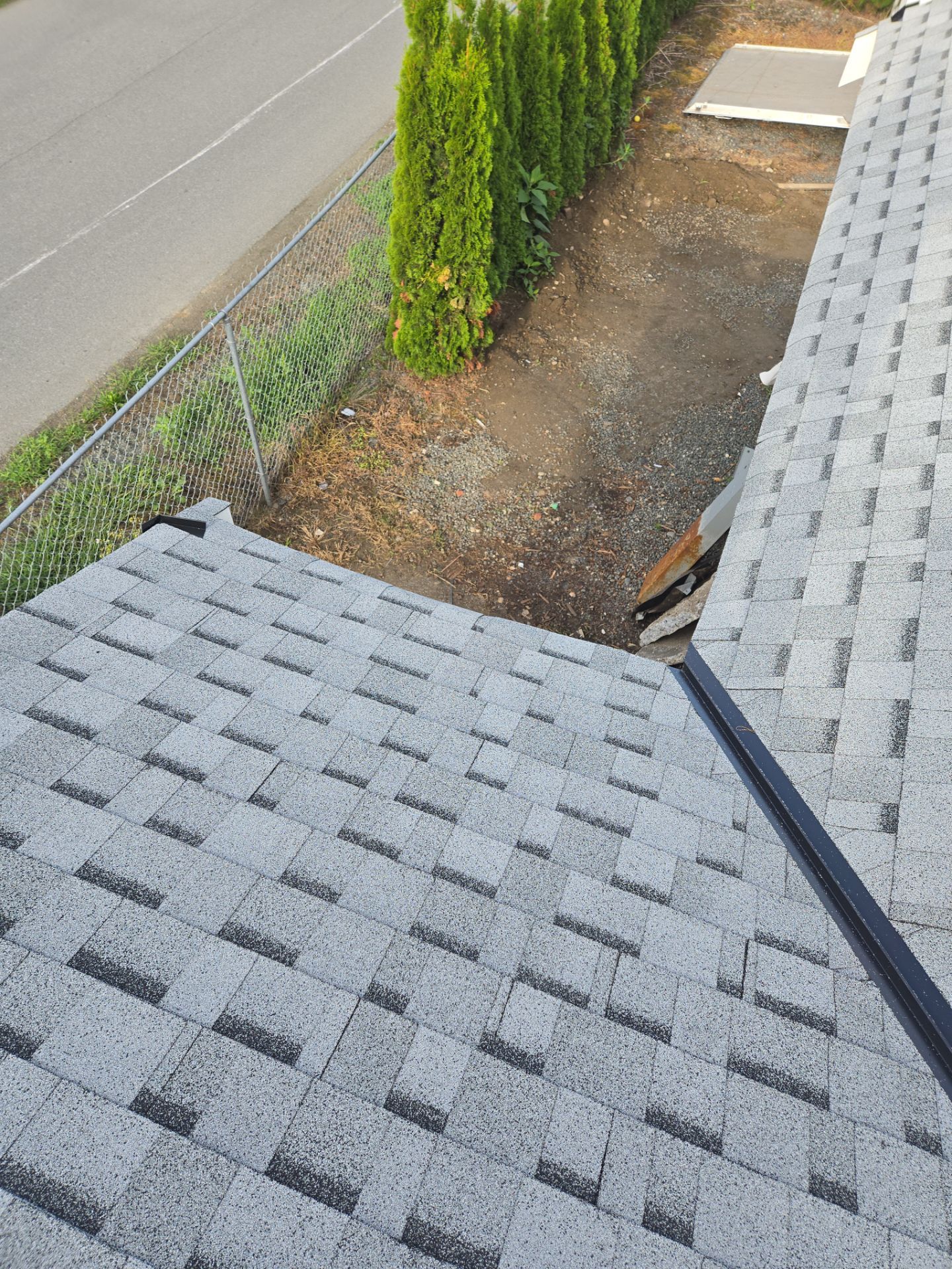 Commercial Re-Roof using IKO Dual Grey by Top Notch Roofing Inc