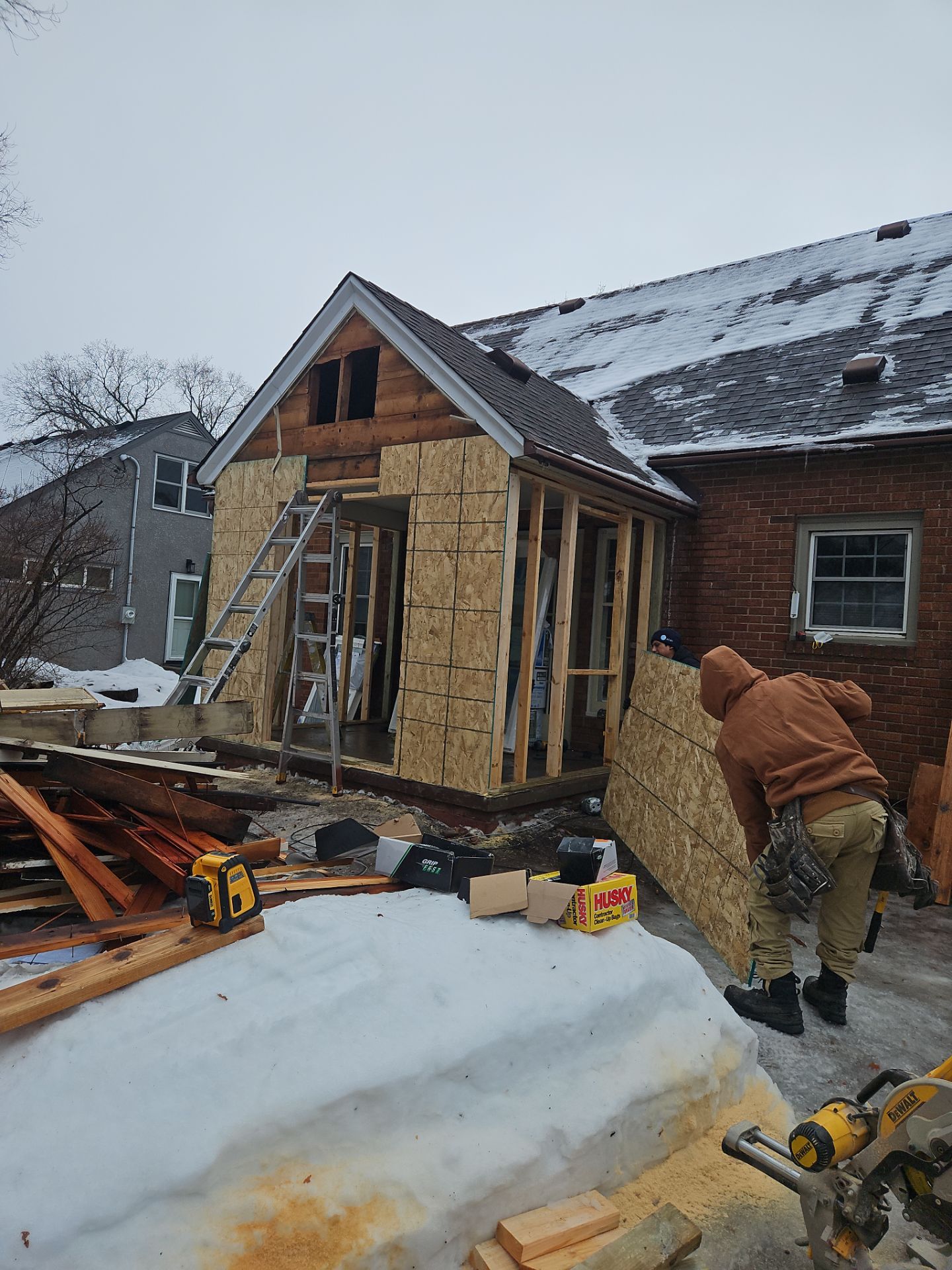 Three-Season Porch Renovation – Complete Structural Transformation by Johnny Five Construction 