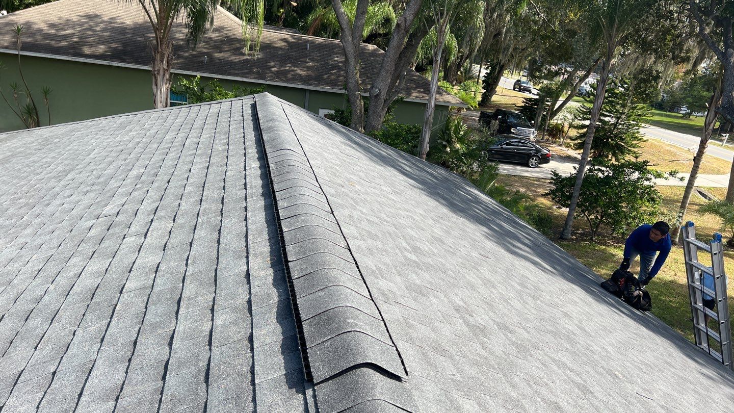 Residential Roofing Installation using GAF Timberline HDZ by 1st Class Roofing, Inc. 
