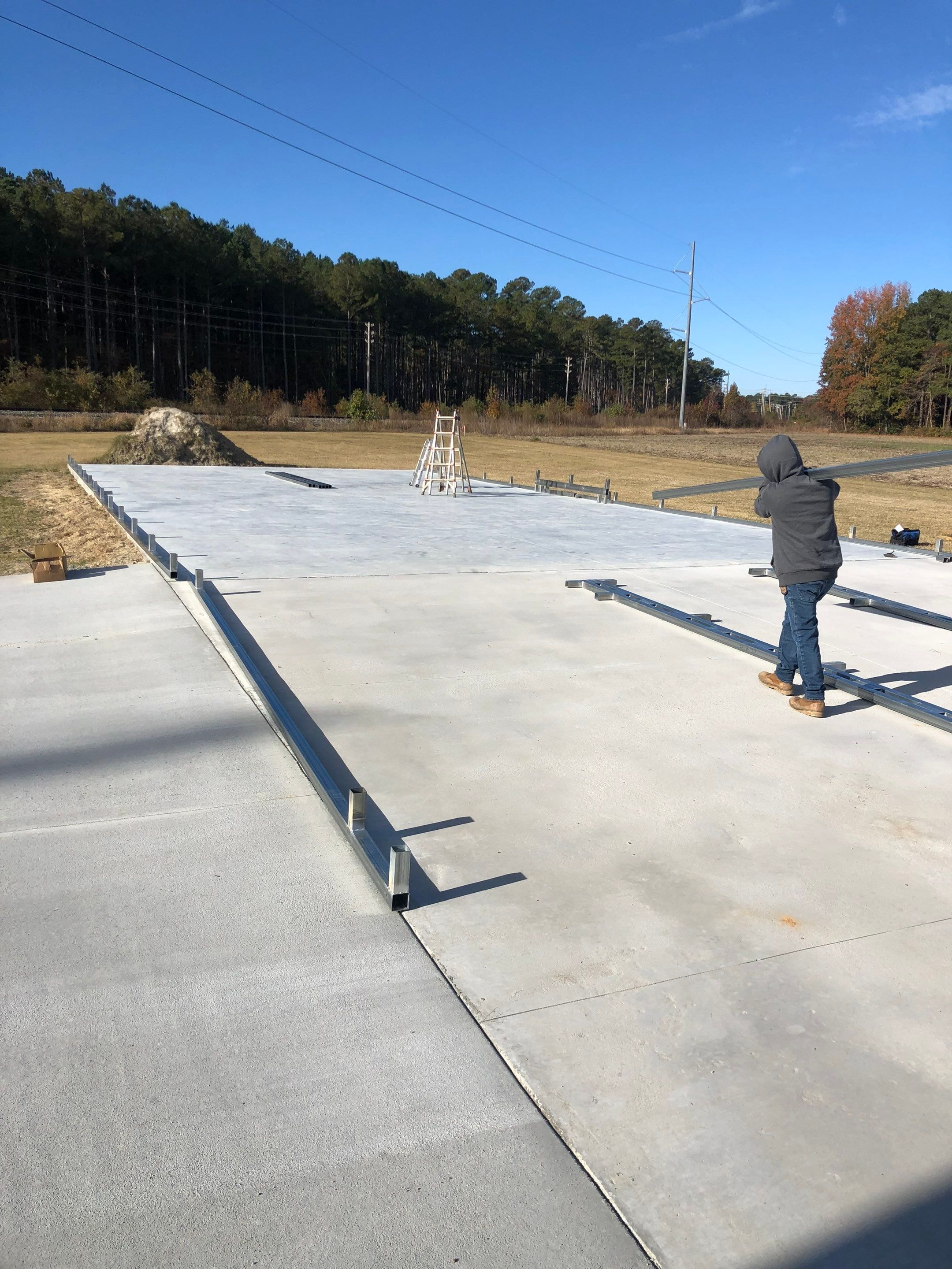 Pre-Engineered Metal Building – Turnkey Construction (40’ x 60’) by S.W. Contracting & Consulting