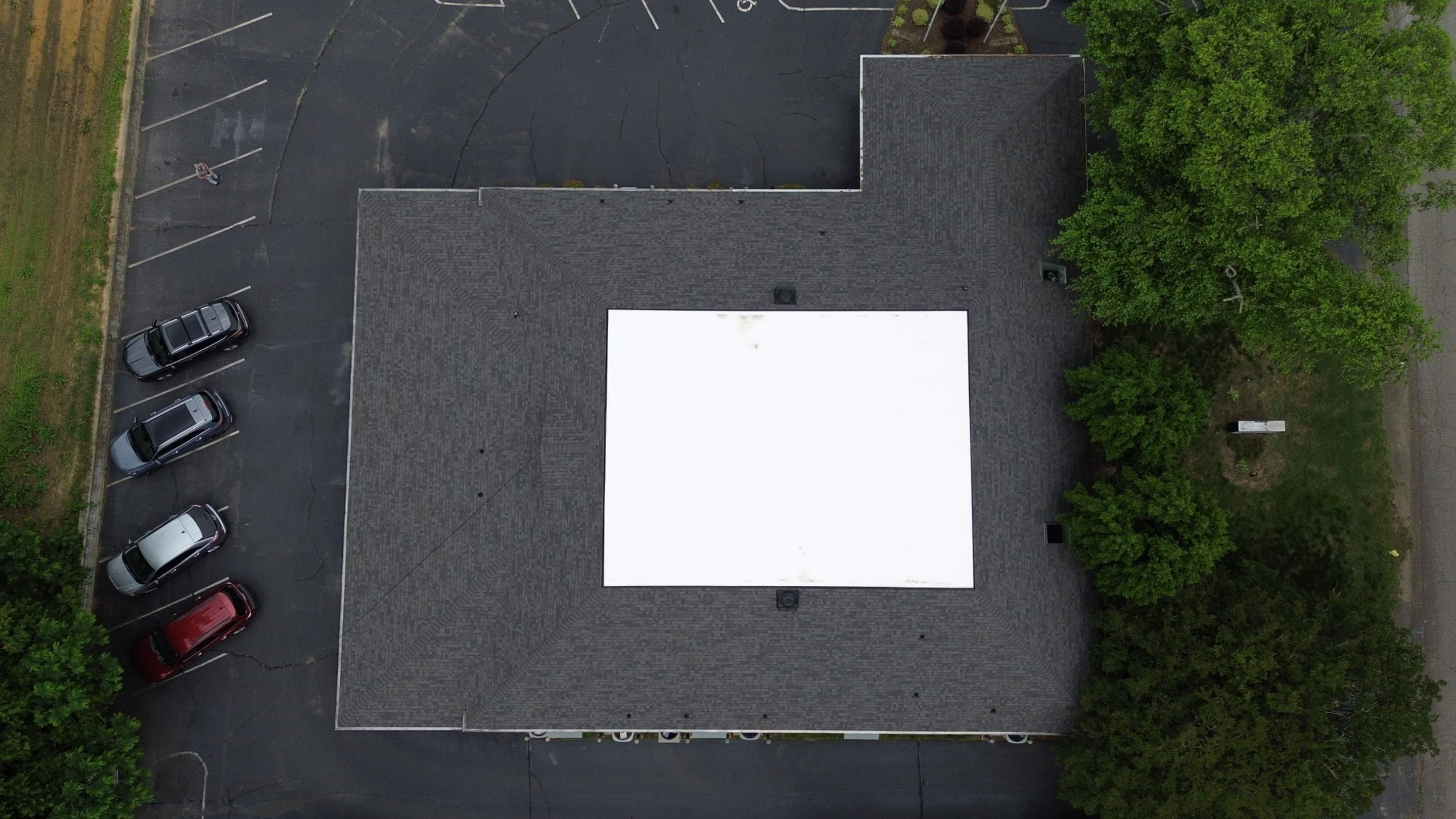 Commercial Shingle and TPO Roof Replacement in Rock Hill, South Carolina by Merritt Roofing LLC