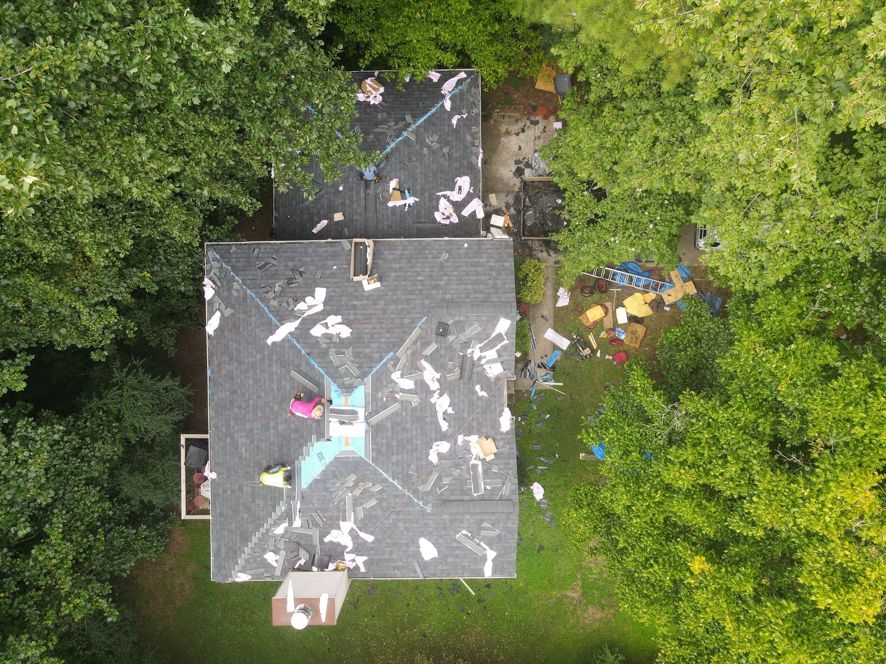 Residential Roofing Installation using Owens Corning by Inspector Roofing and Restoration