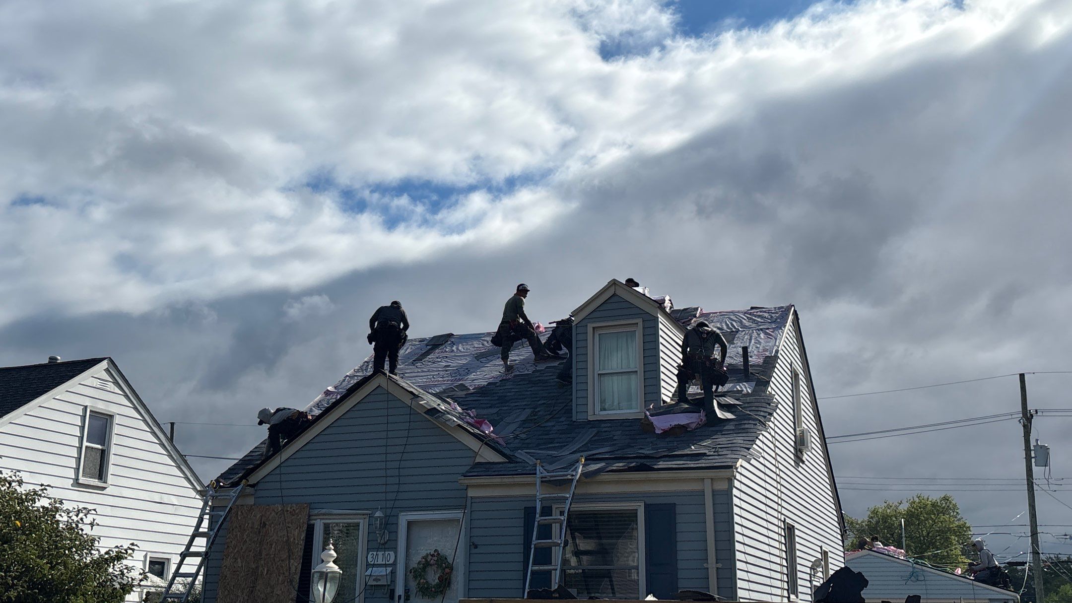 Roof Replacement using Owens Corning Slatestone Gray by 180 Contractors