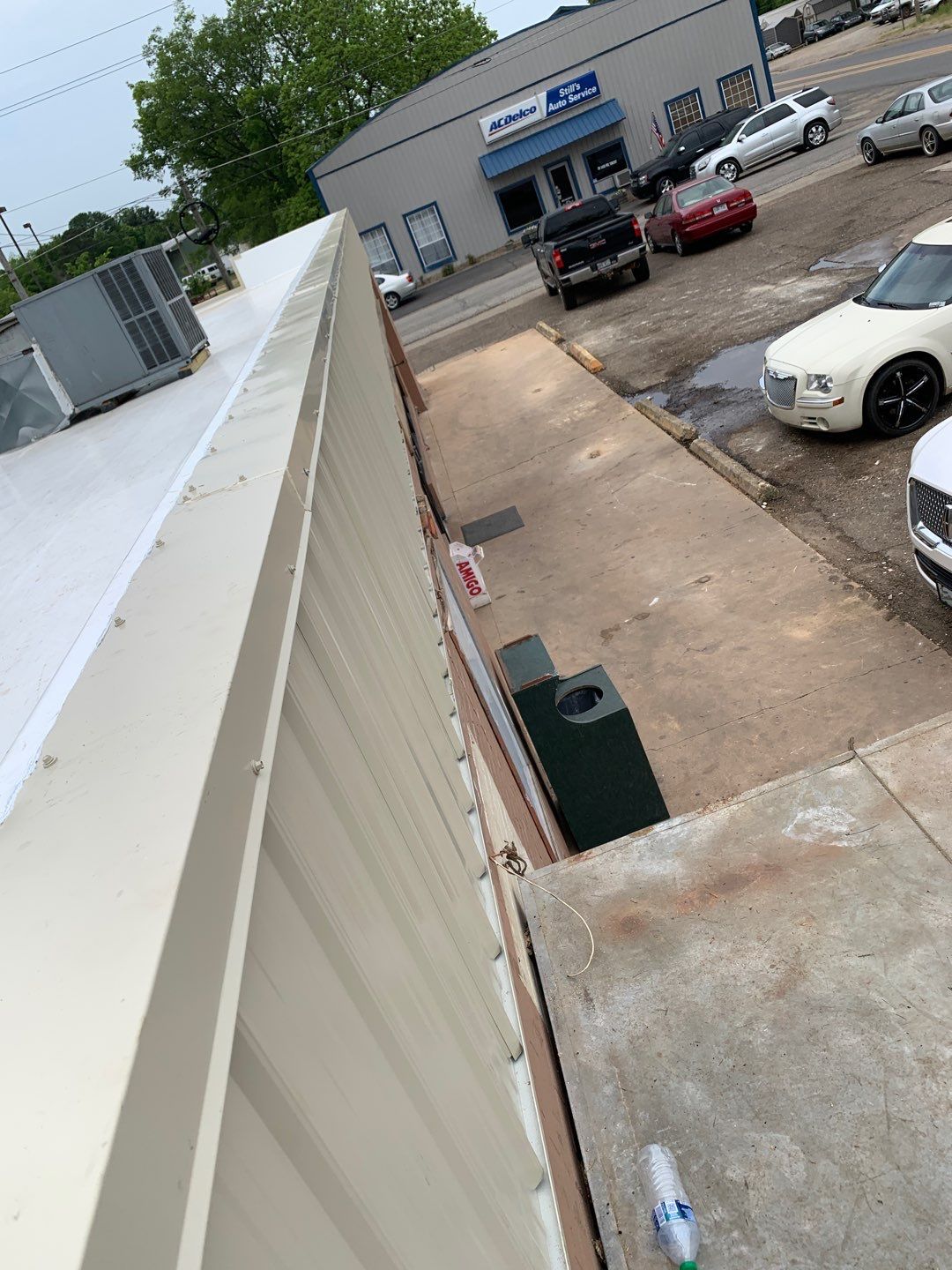 Store Building in Hope by Hostetler Roofing
