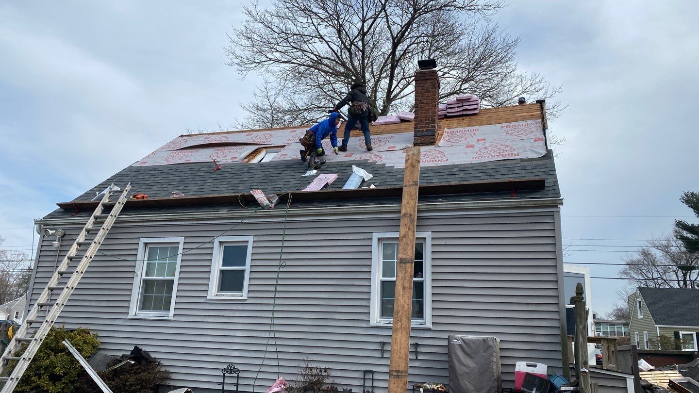 Residential Roofing Installation using Owens Corning TruDefinition Duration - Estate Gray by A Plus Exterior