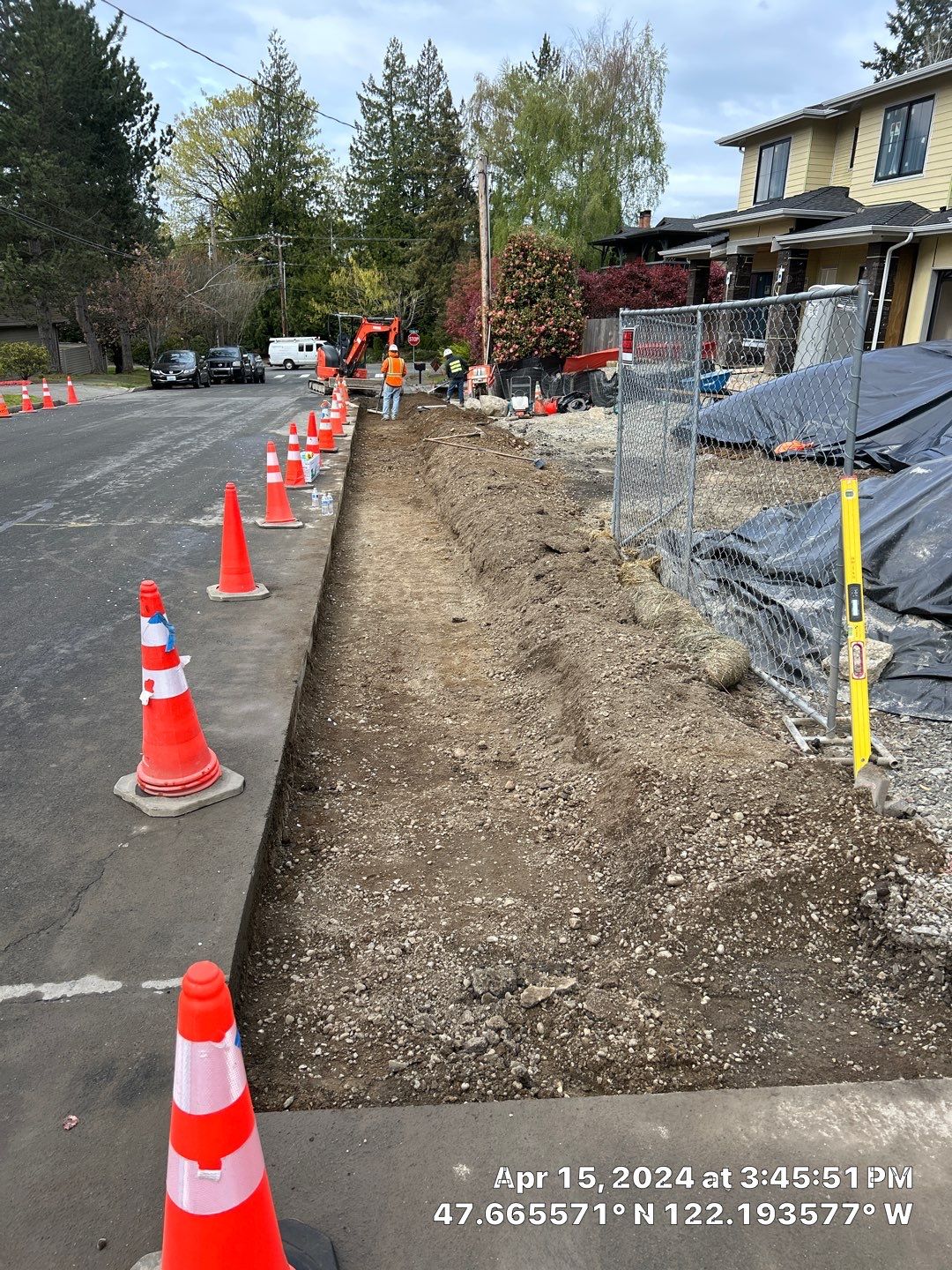 Thomas Custom Homes Development  by Jireh Asphalt & Concrete Inc 