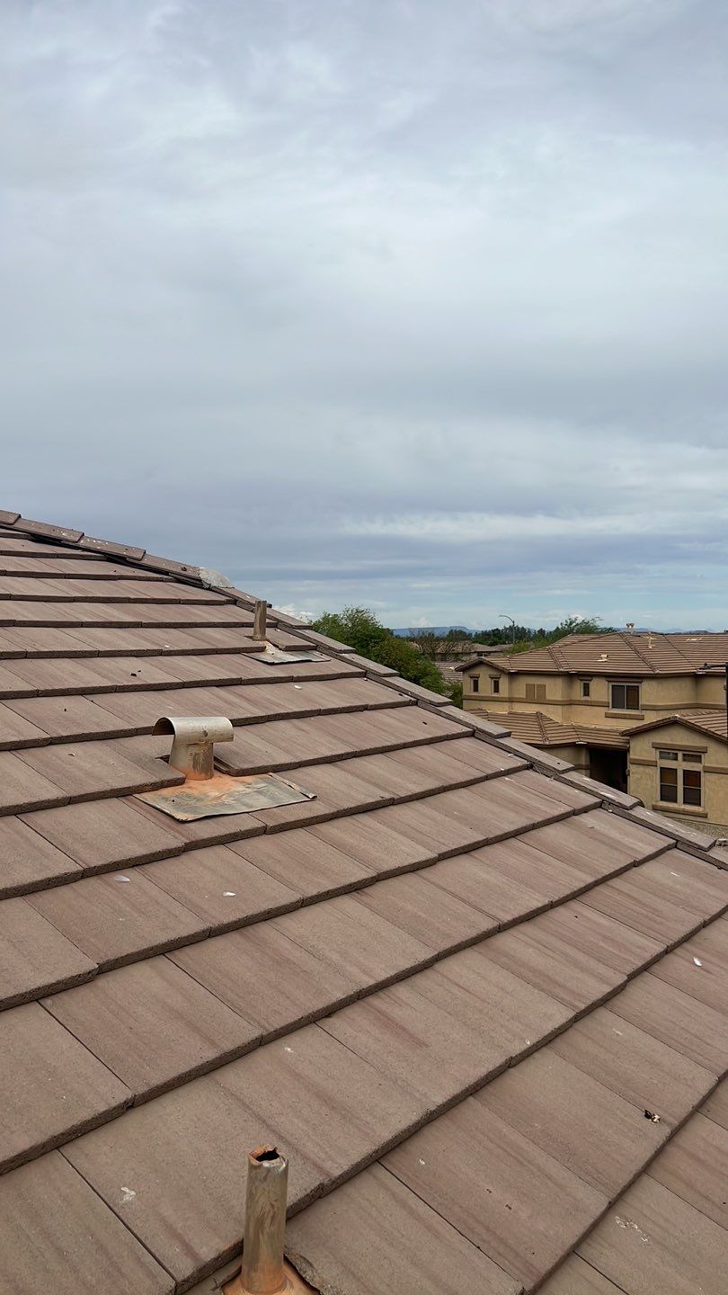 Terracotta Brown Concrete Tile  by Reimagine Roofing