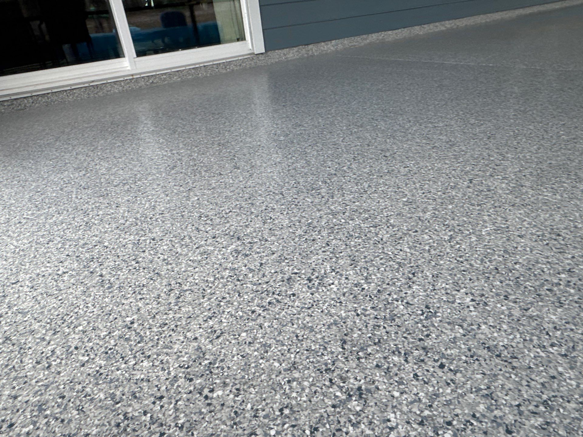 Patio Project in Keystone Heights, FL in Tidal Wave by Cross Creek Concrete Coatings