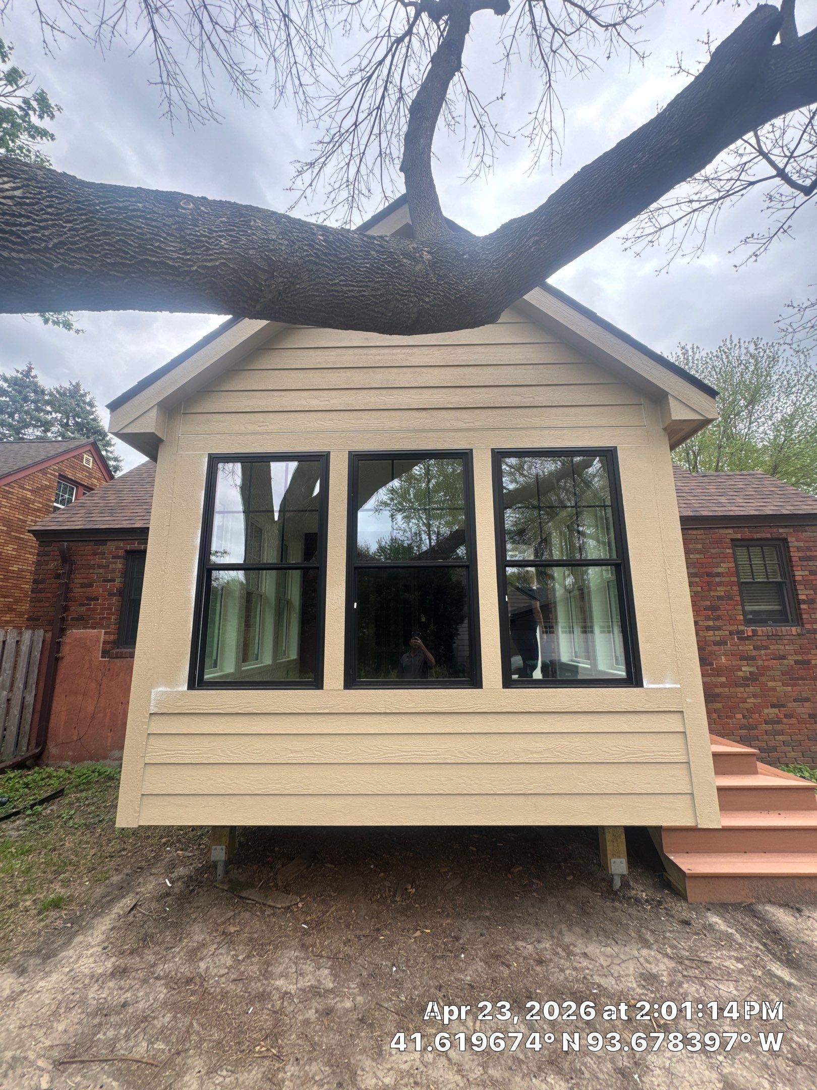 New 4 season room interior & exterior painting by Midwest Paint LLC