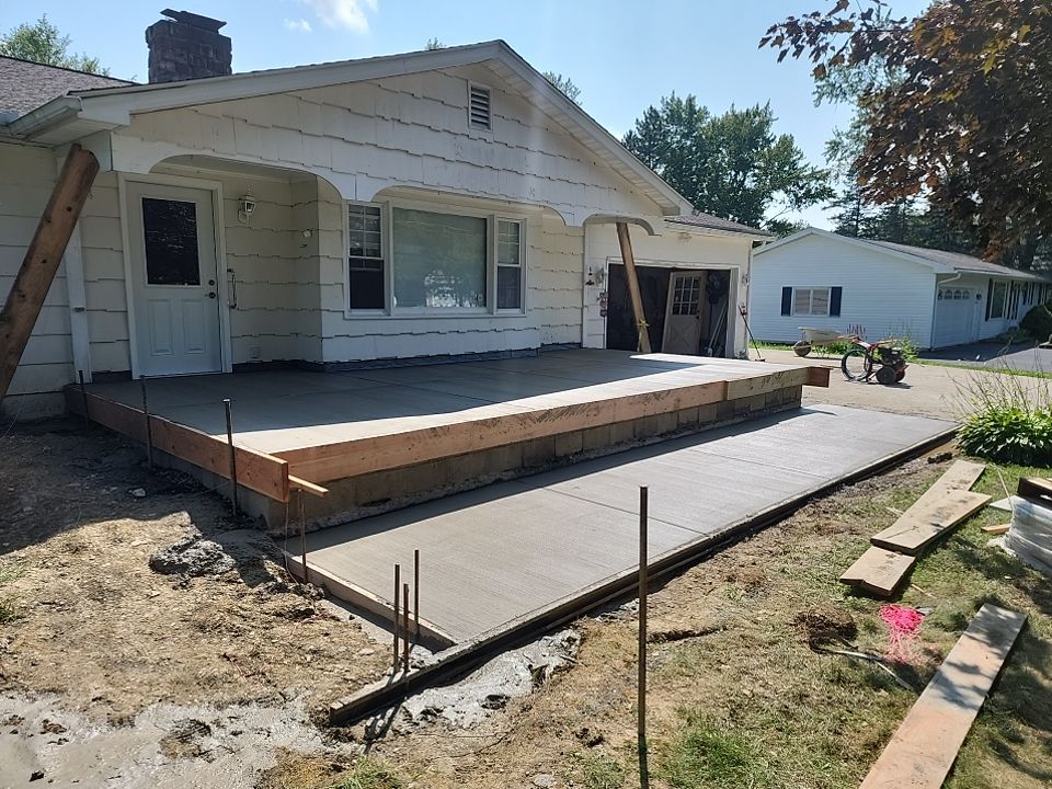 Porch and Concrete by Ivy Lea Construction