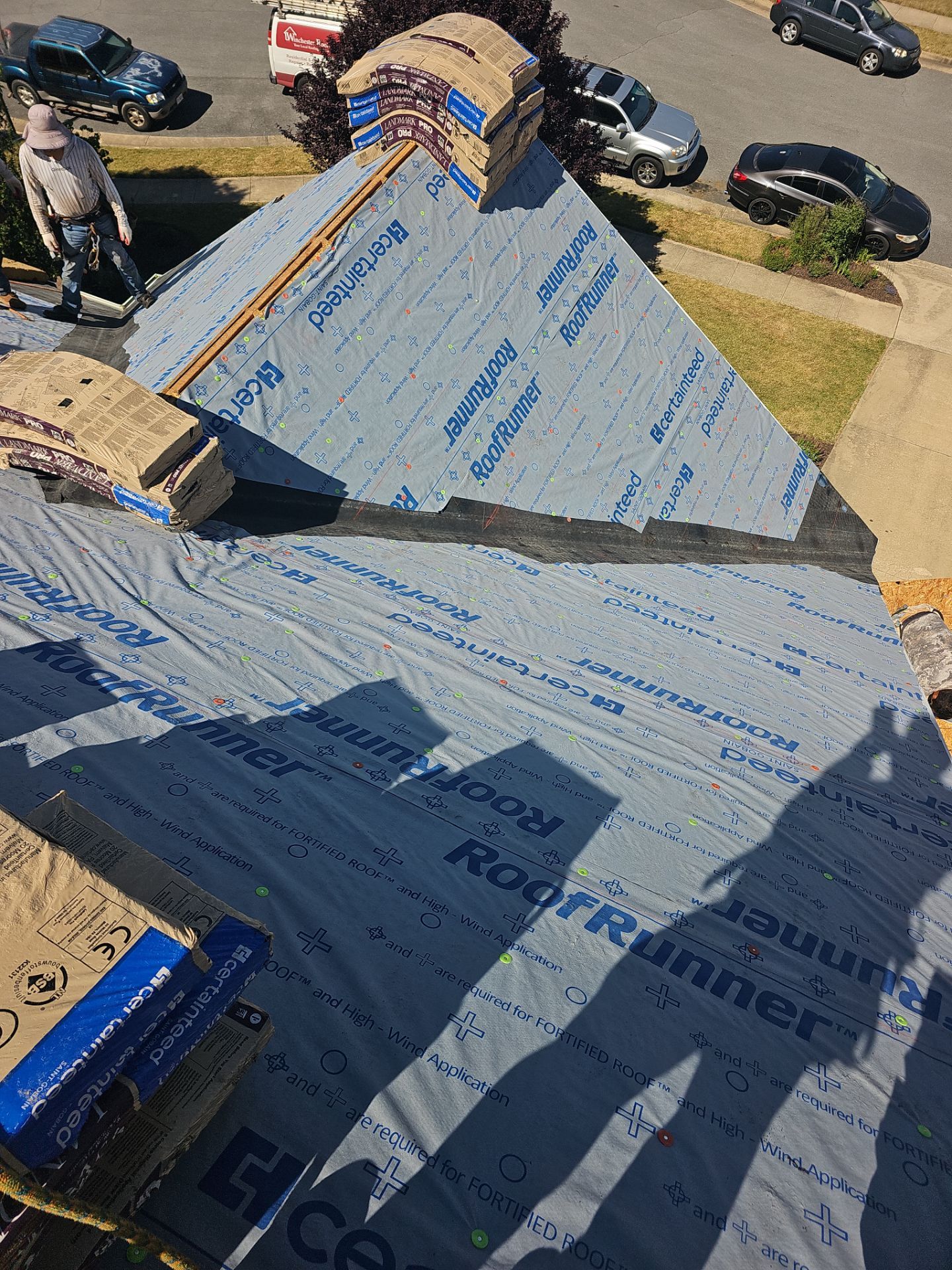 Roof and Gutter Replacement by Winchester Roofing