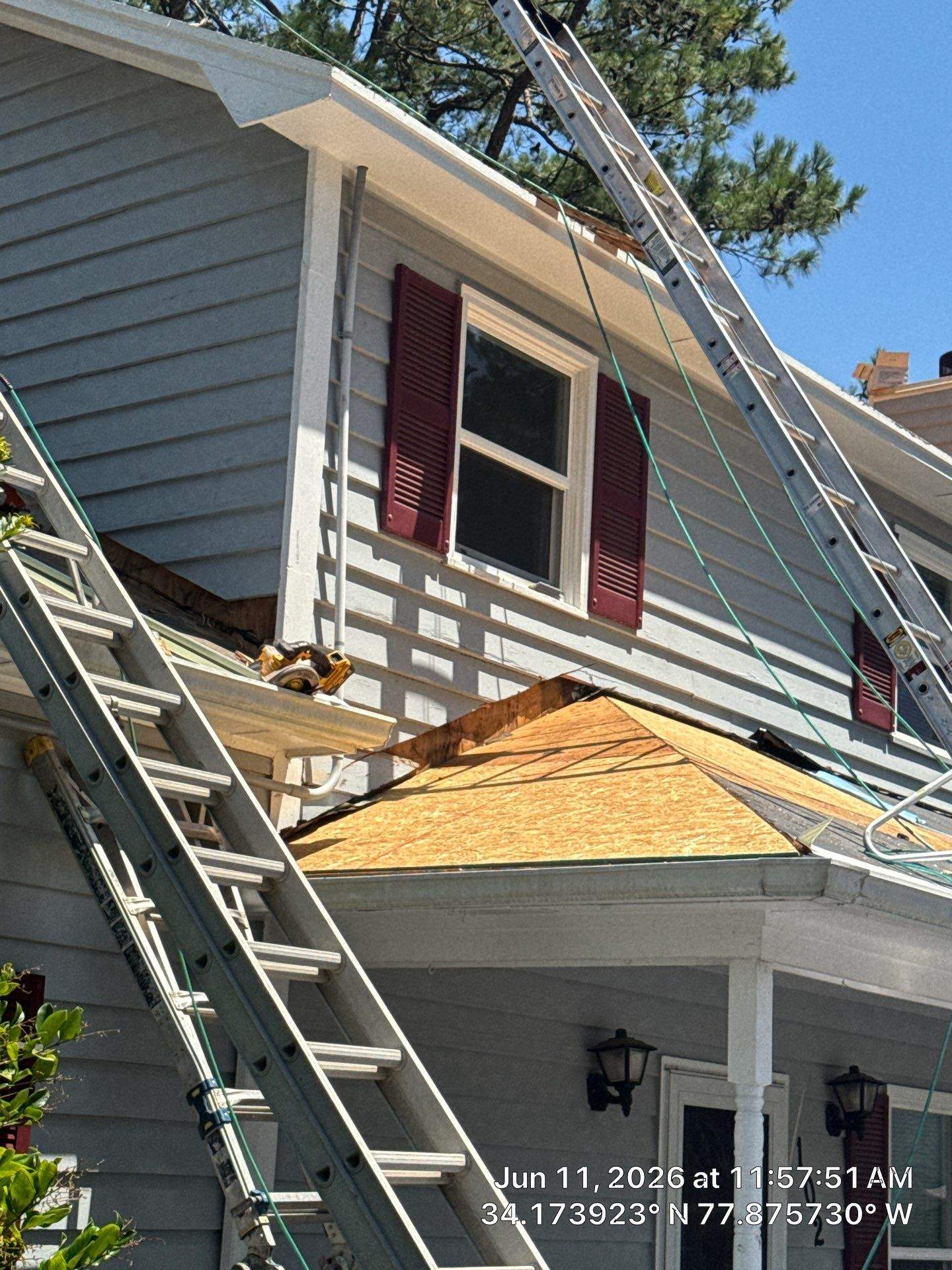 Wilmington FORTIFIED Roof Replacement with CertainTeed Landmark Colonial Slate by RGR Construction and Roofing, LLC