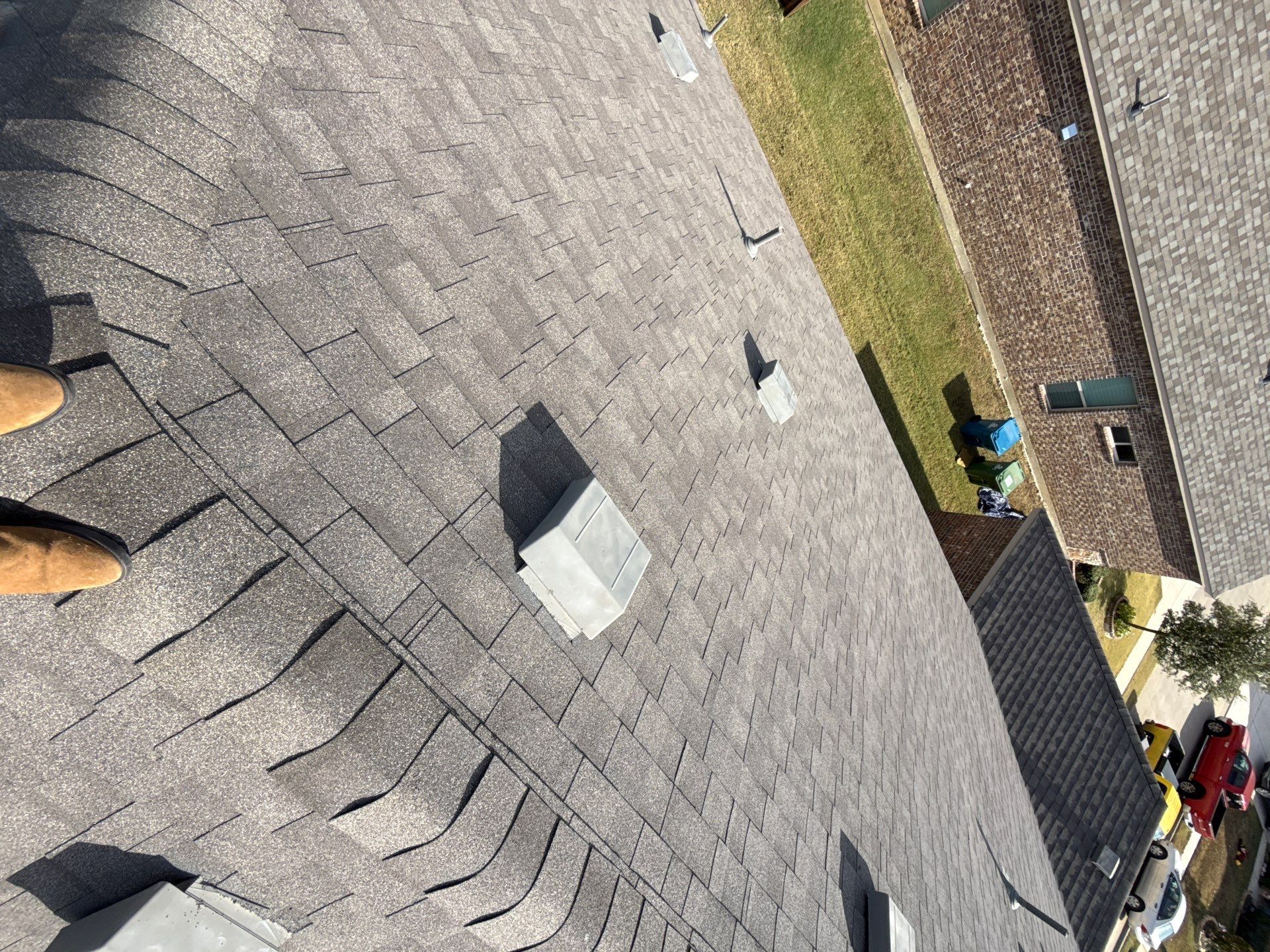 GAF Timberline HDZ - Weathered Wood by Top Sun Roofing