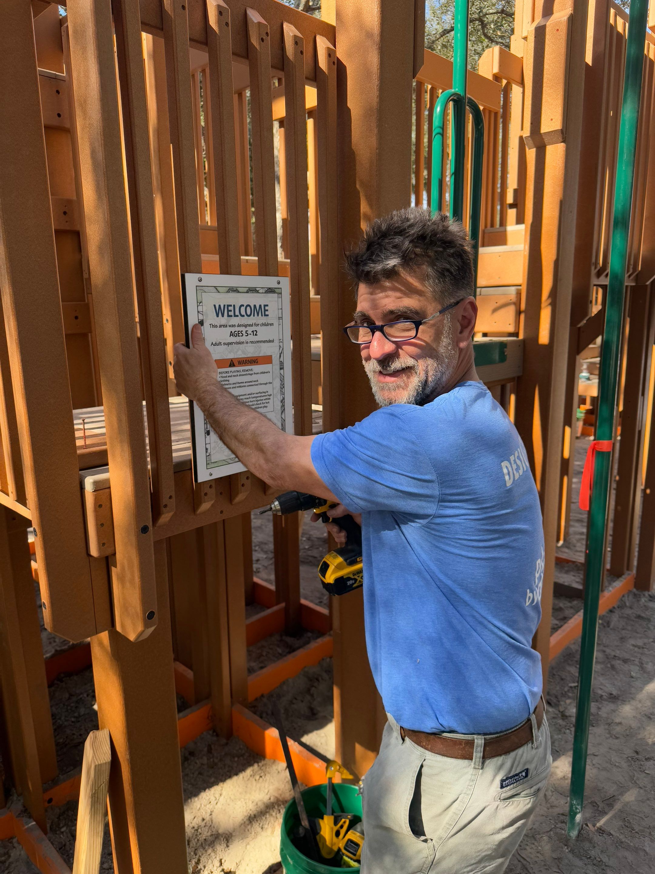 Volunteer Work | Deerwood Community Playground by ProGreen Services