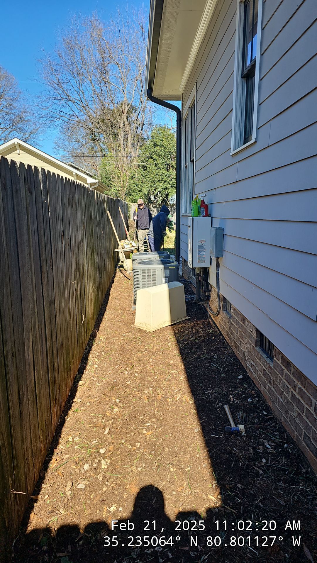 Residential Landscape Project by Carolina-Metro Landscape, Inc