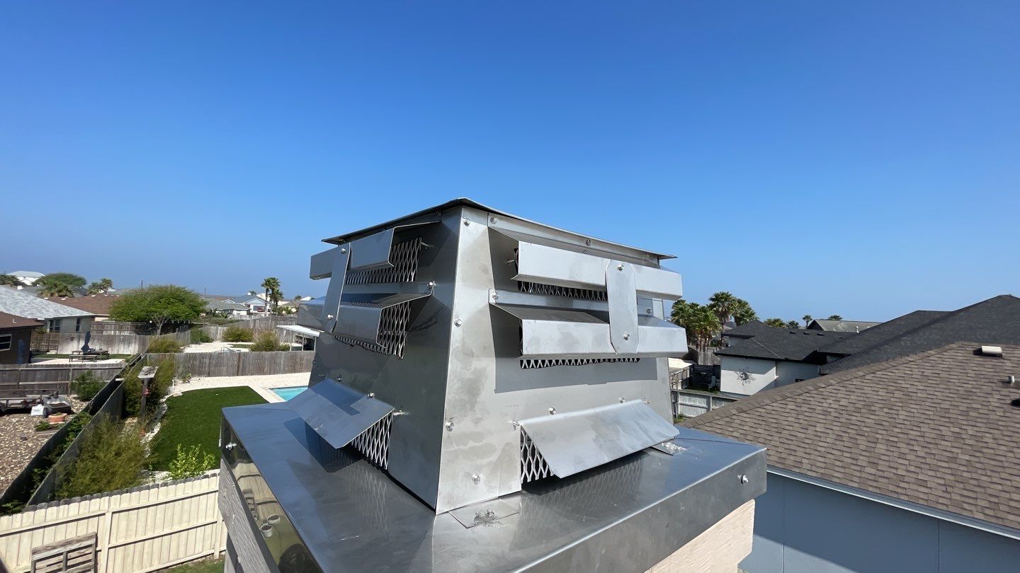 Chimney Cap Replacement With Stainless Steel by Lighthouse Roofing