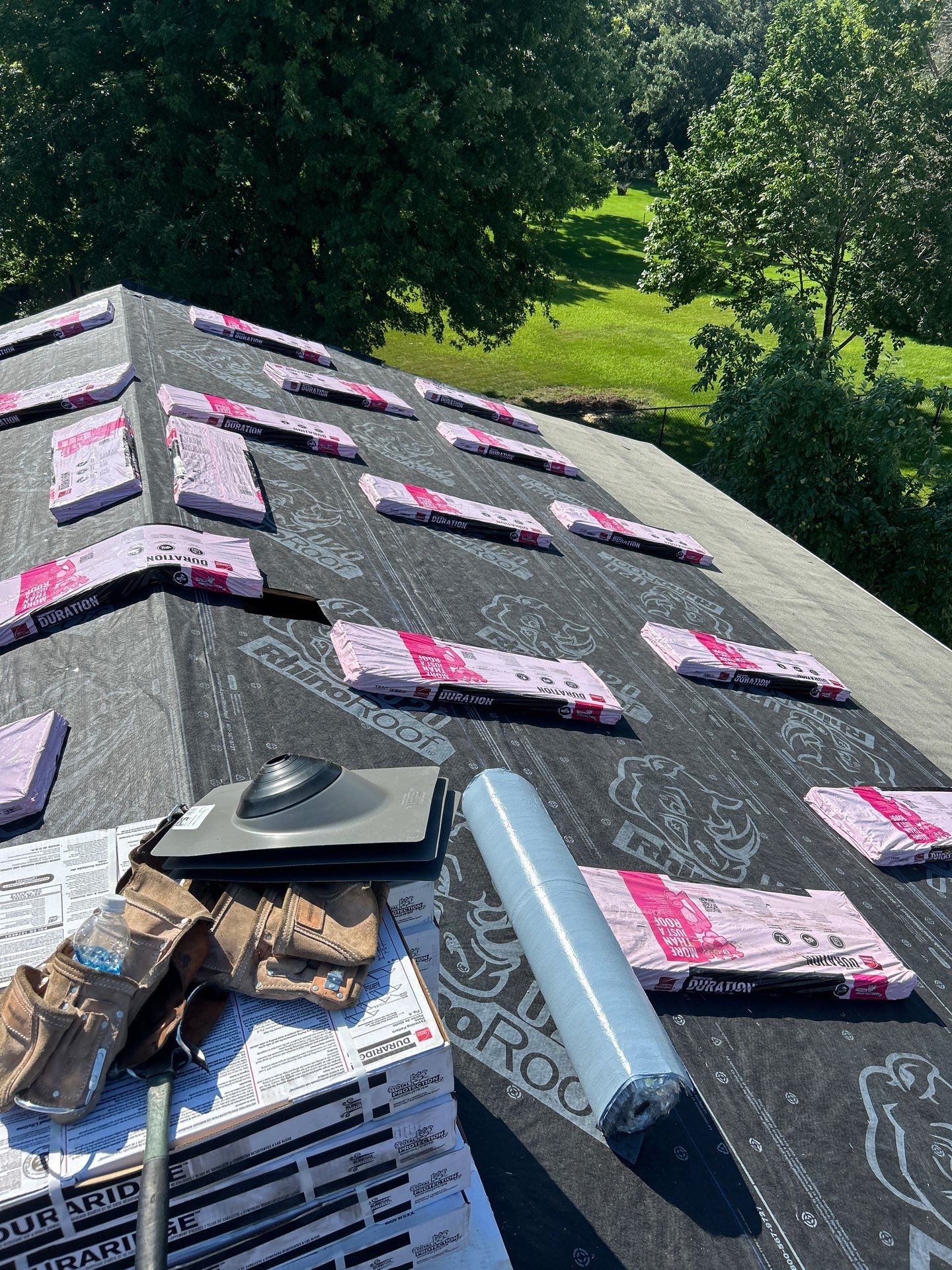 Hail Damage Roof Replacement – Owens Corning Duration in Teak | Andover, MN by First Impressions Exteriors
