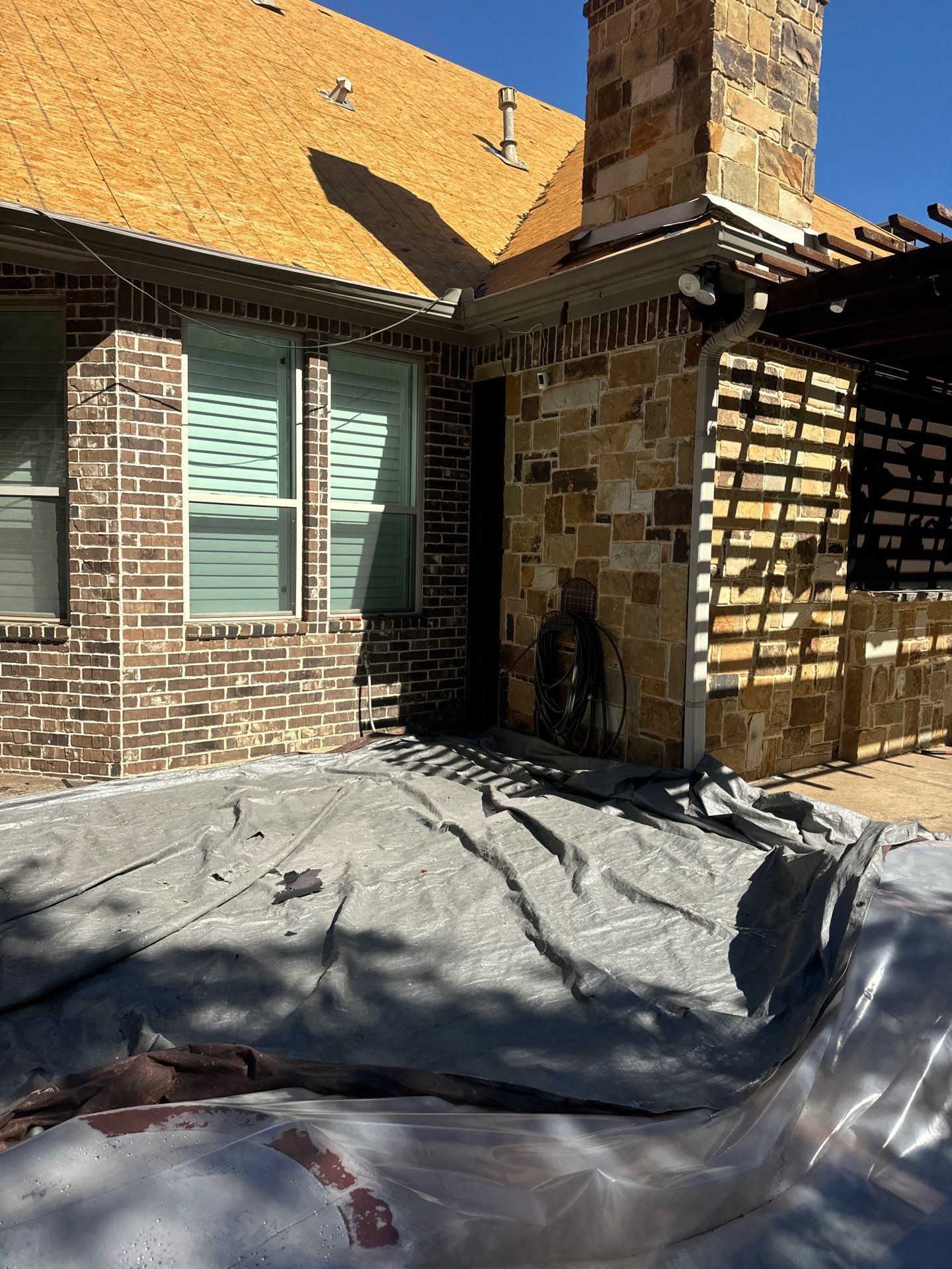 Project in Colleyville by Lonestar Roofing and Restoration LLC.