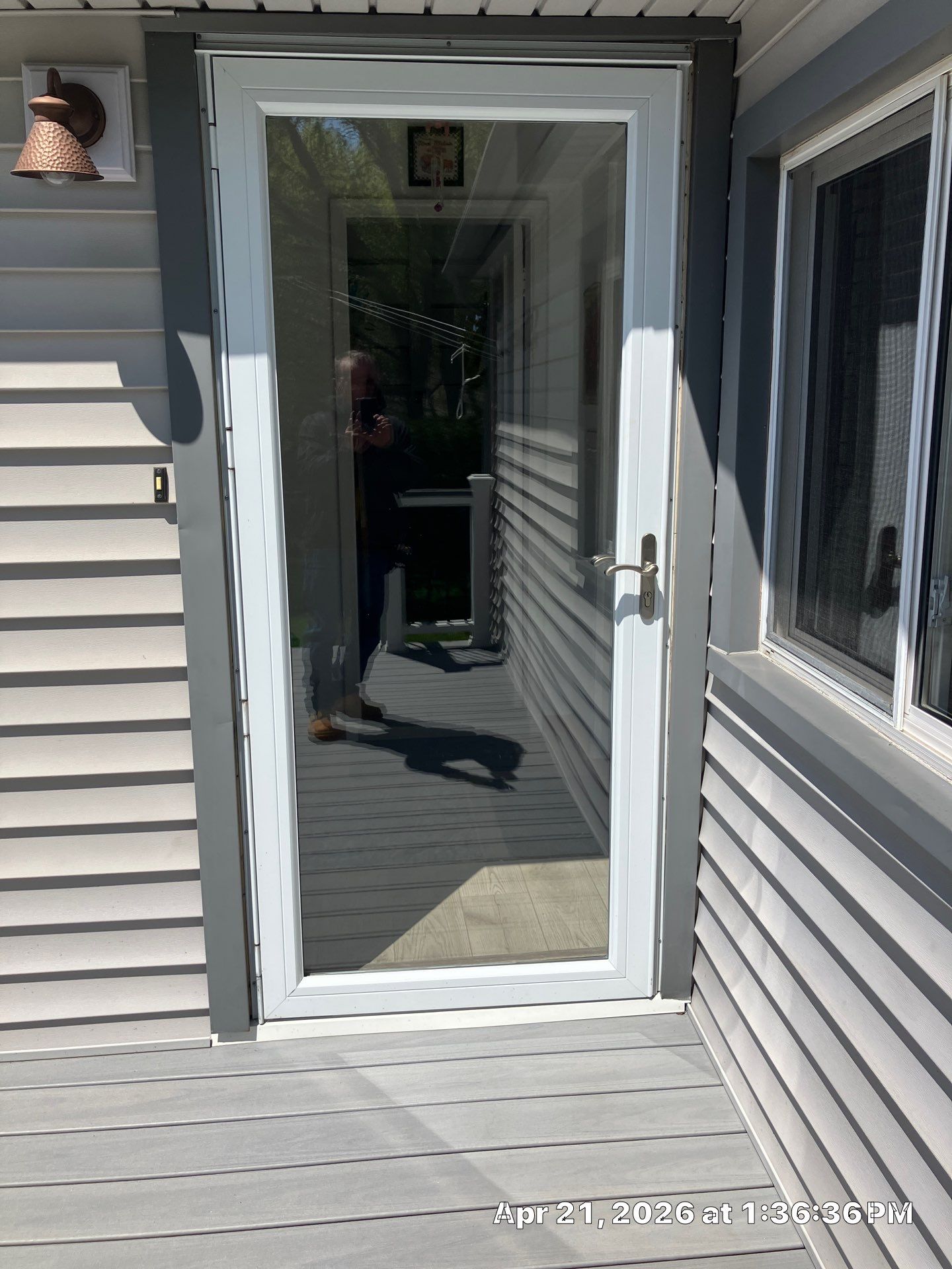 Entry Door and Storm Door Installation Using ProVia Entry Door and ProVia Storm Door by DiGiorgi Roofing and Siding Inc