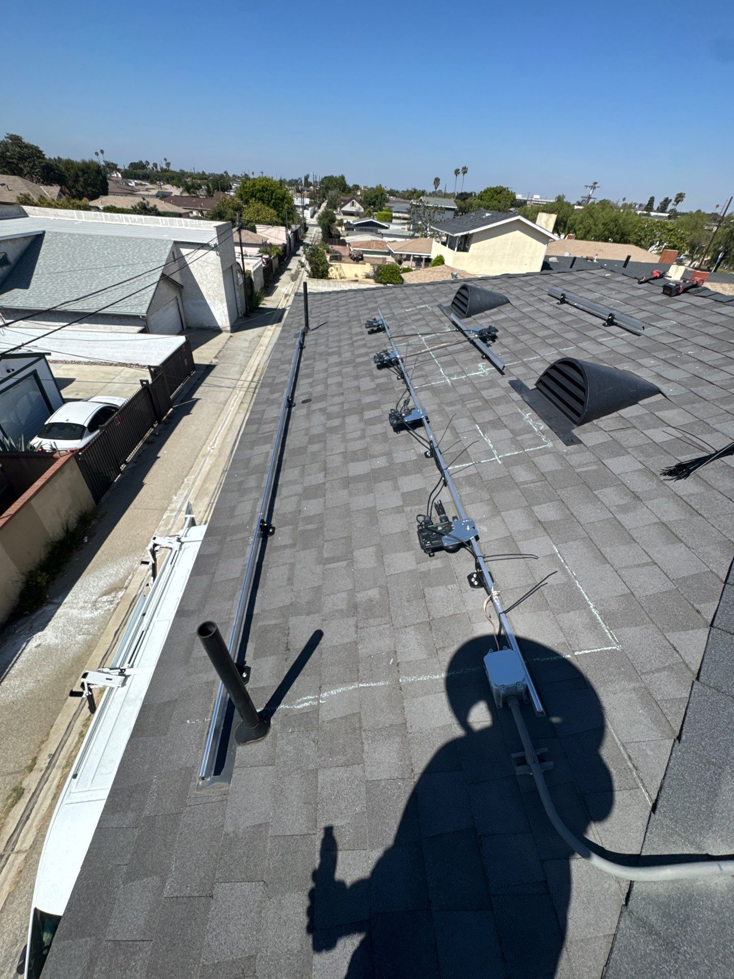 Residential Solar Panel Installation and Electrical Service Upgrade in Los Angeles by AWS Solar