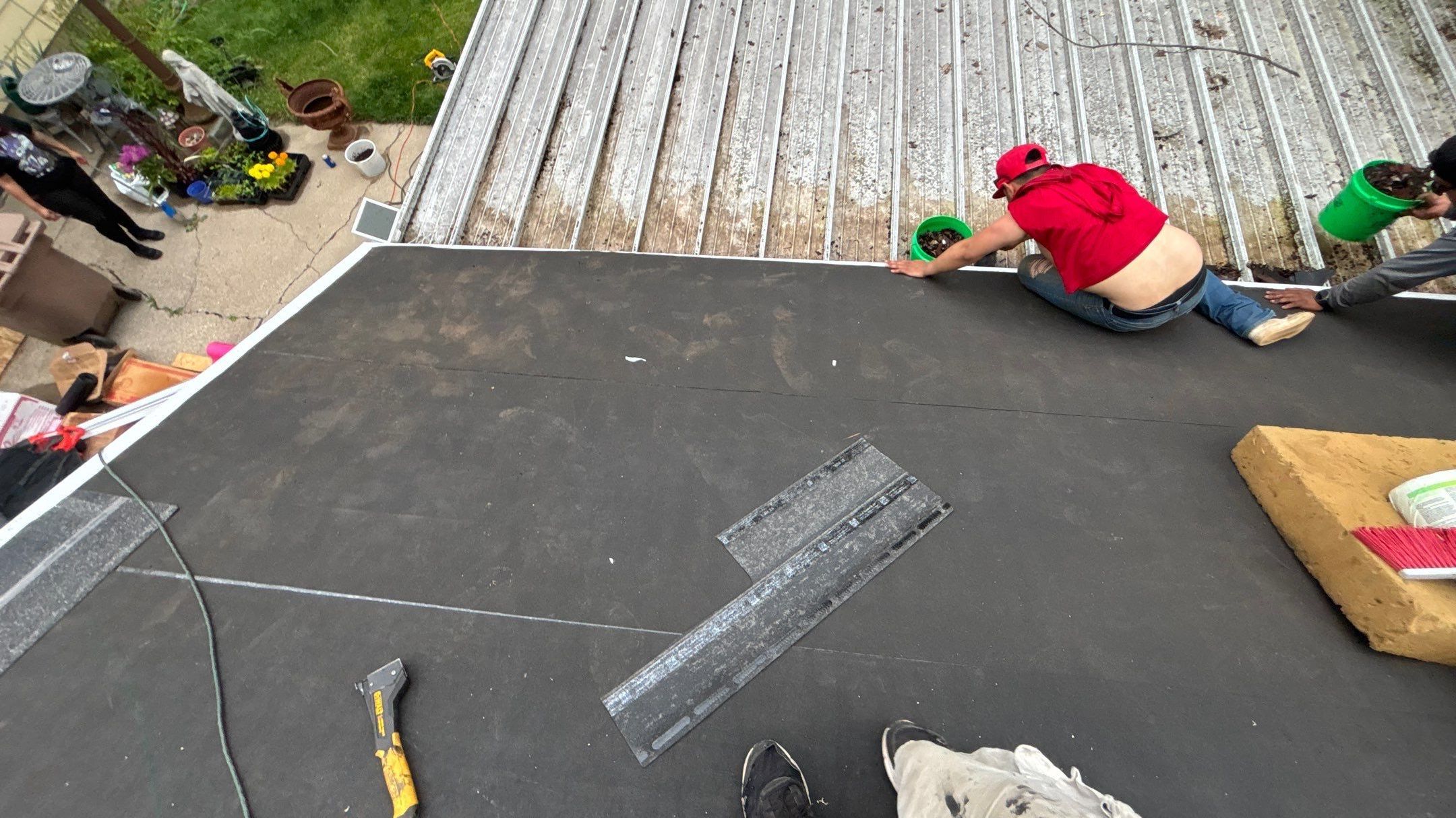 Roof Replacement using Owens Corning Storm Cloud by 180 Contractors