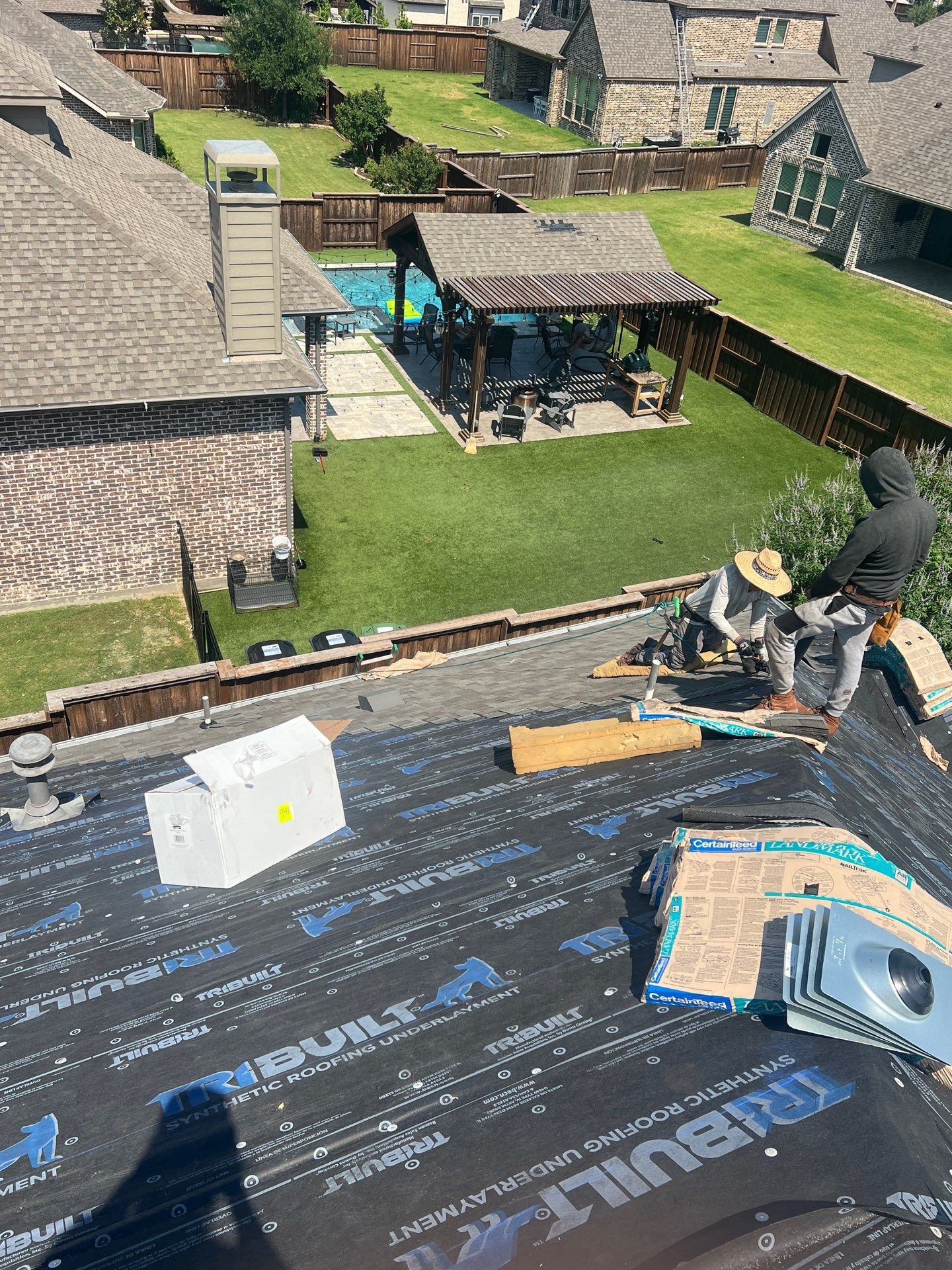 Project in Prosper by Rhino Roofing and General Contracting, LLC