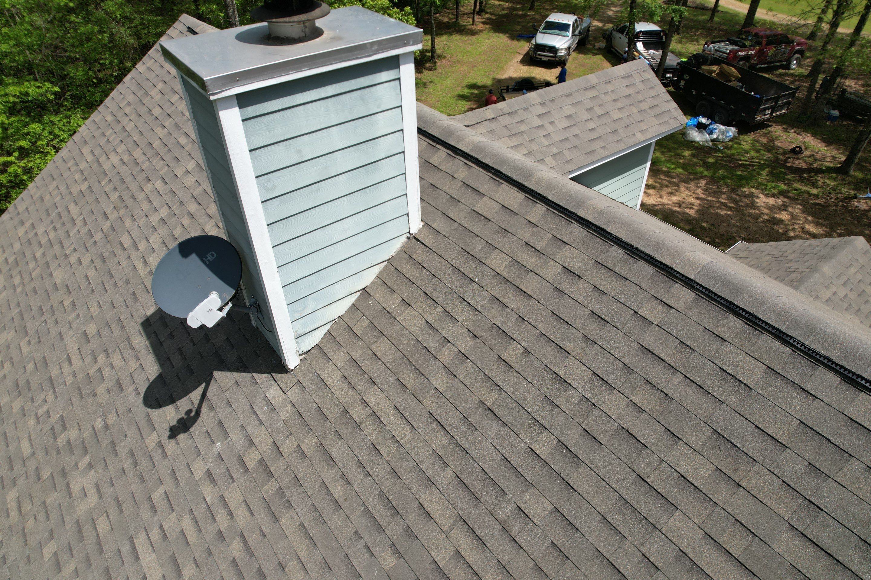 Residential Shingle Reroof using Malarkey Vista by Hostetler Roofing