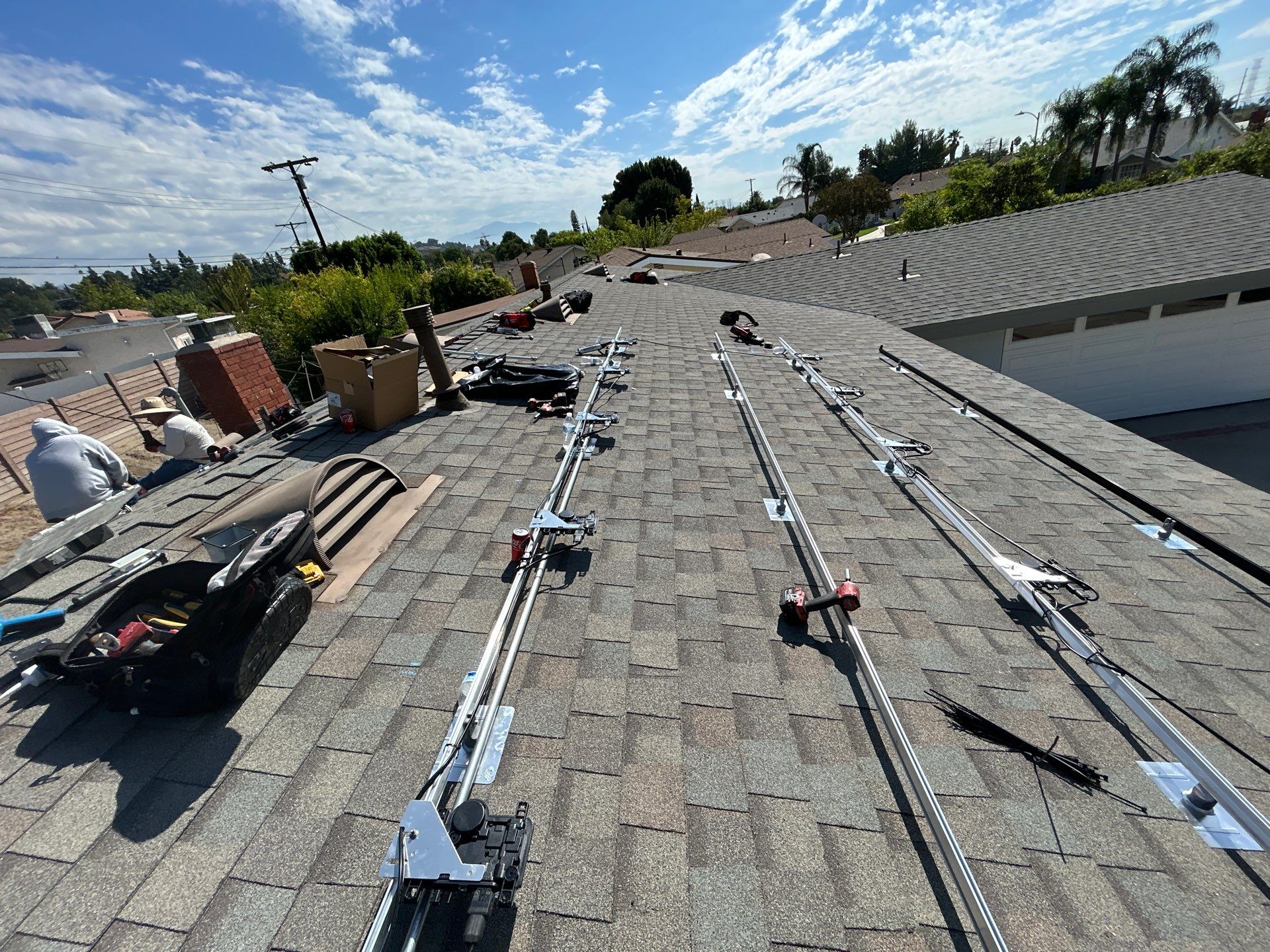 Los Angeles Residential Solar and Enphase Battery Storage Installation by AWS Solar